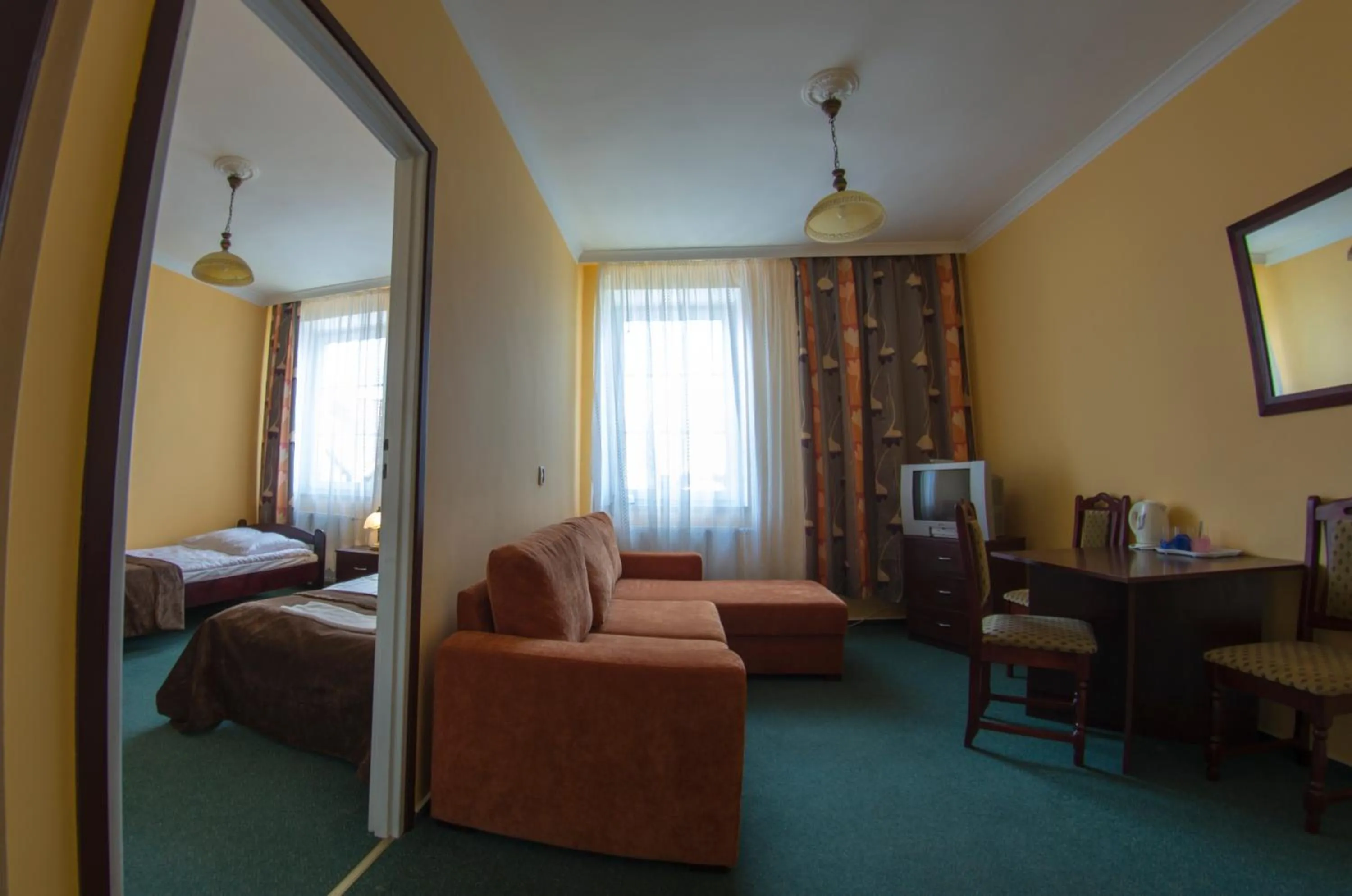 Bed in Hotel Morze