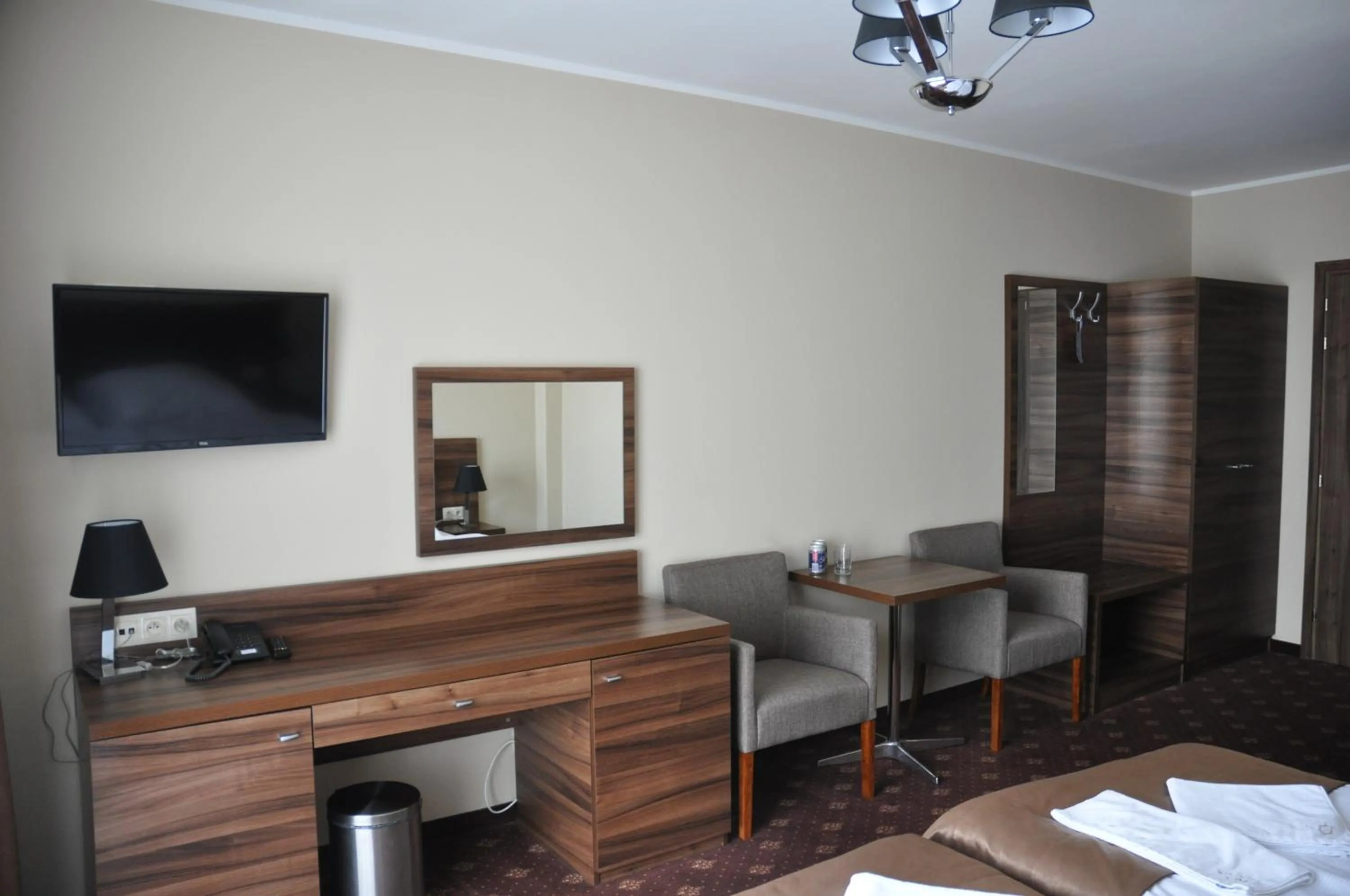 Bed in Hotel Morze
