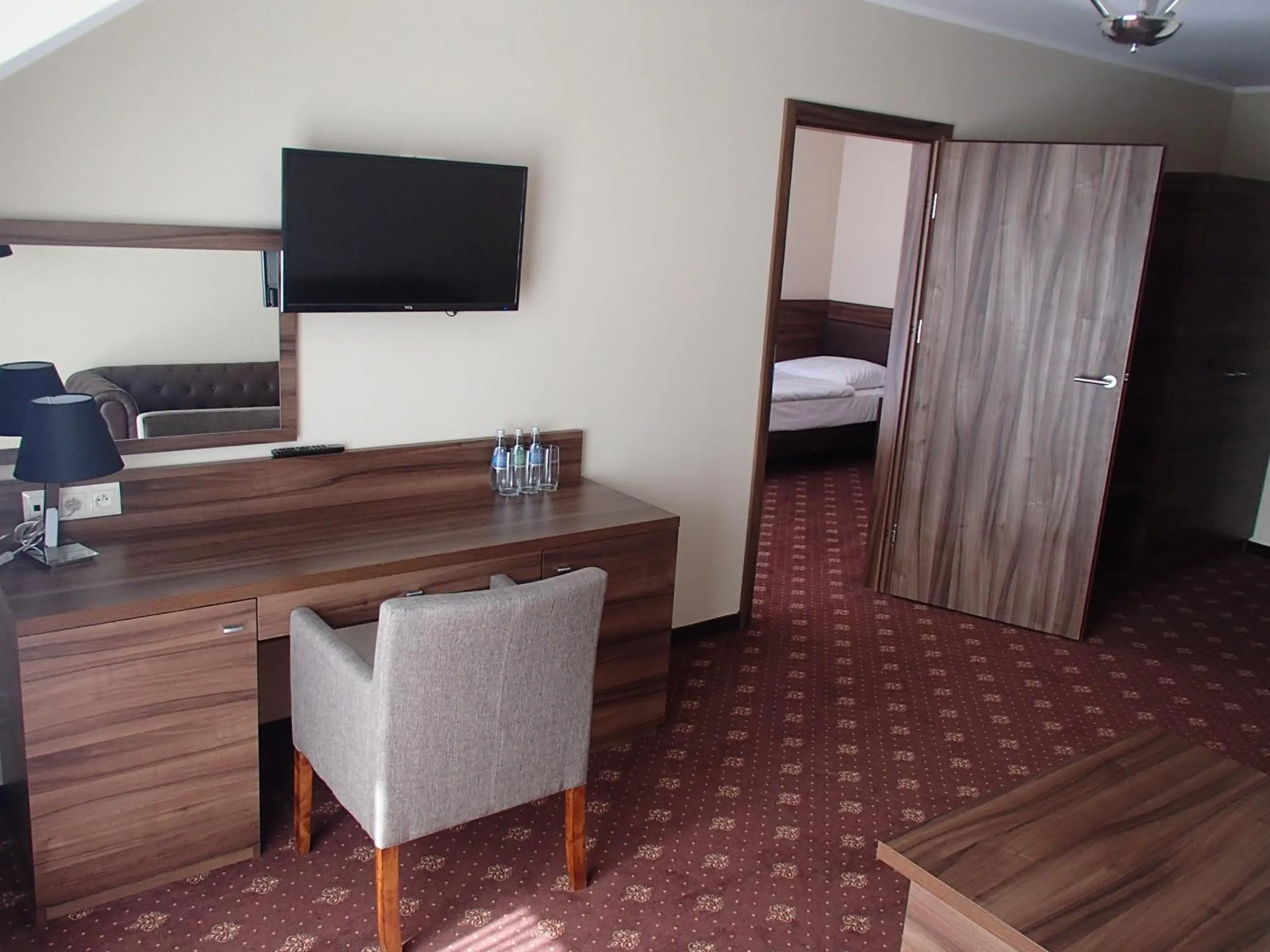 Bed in Hotel Morze
