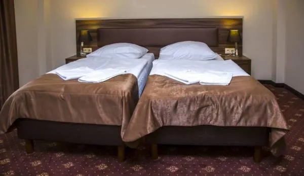 Bed in Hotel Morze