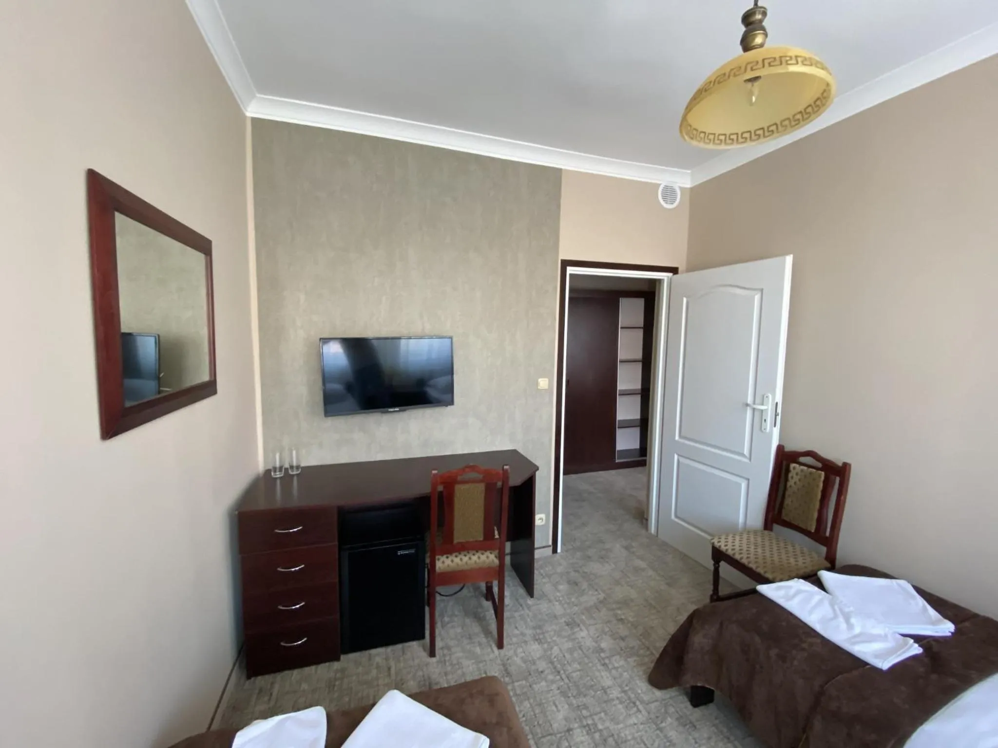 Bed in Hotel Morze