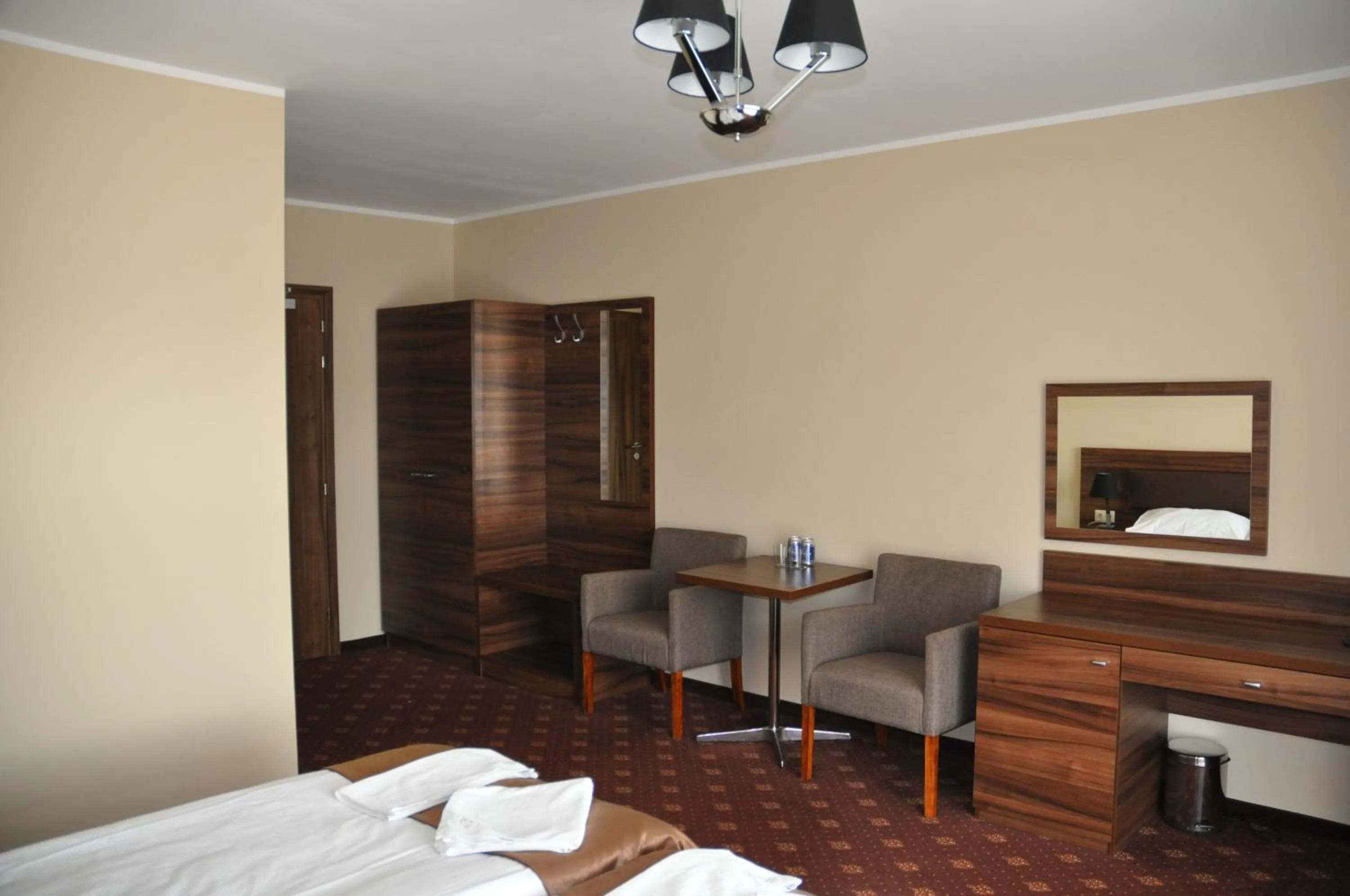 Bed in Hotel Morze