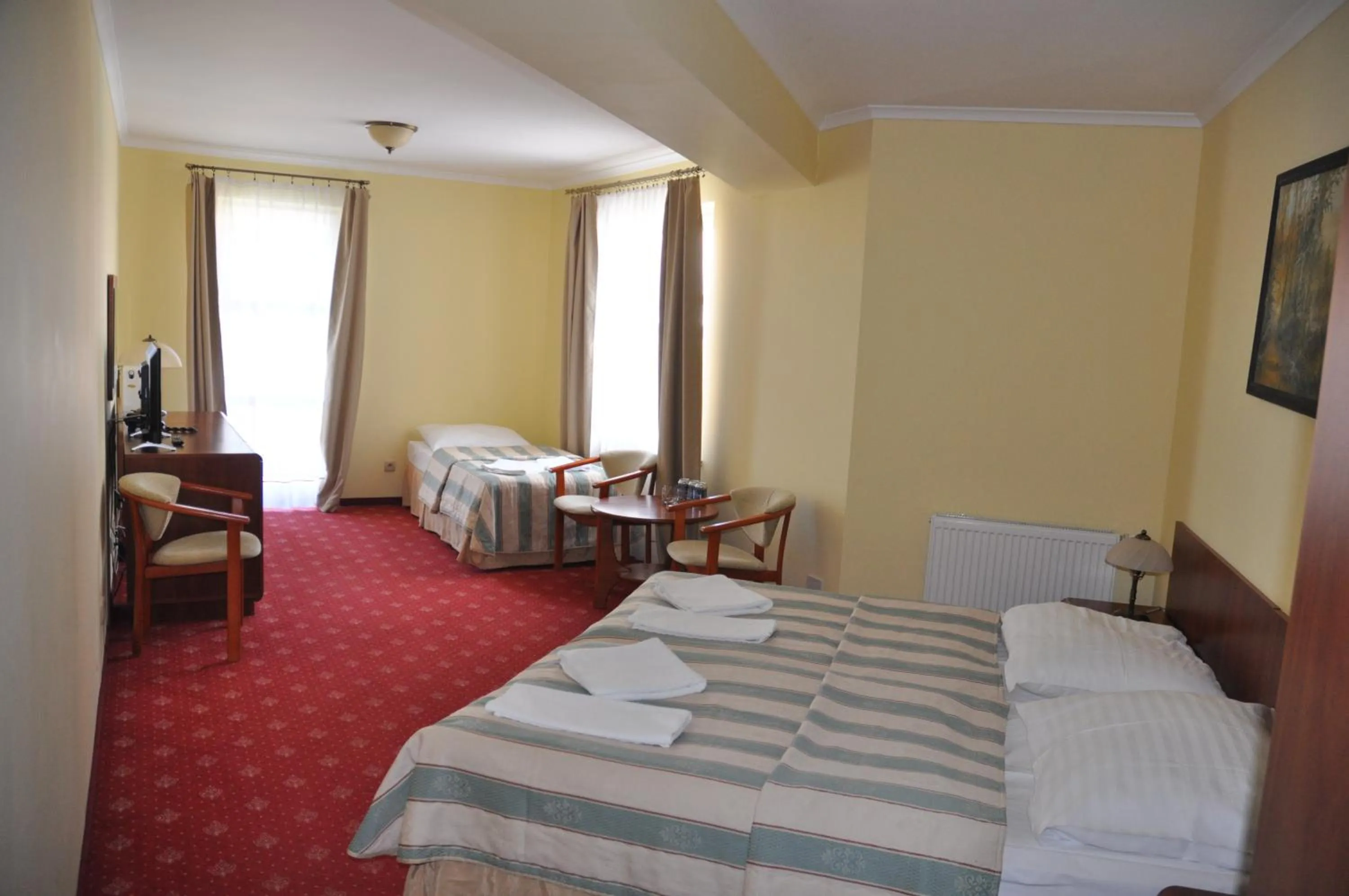 Bed in Hotel Morze