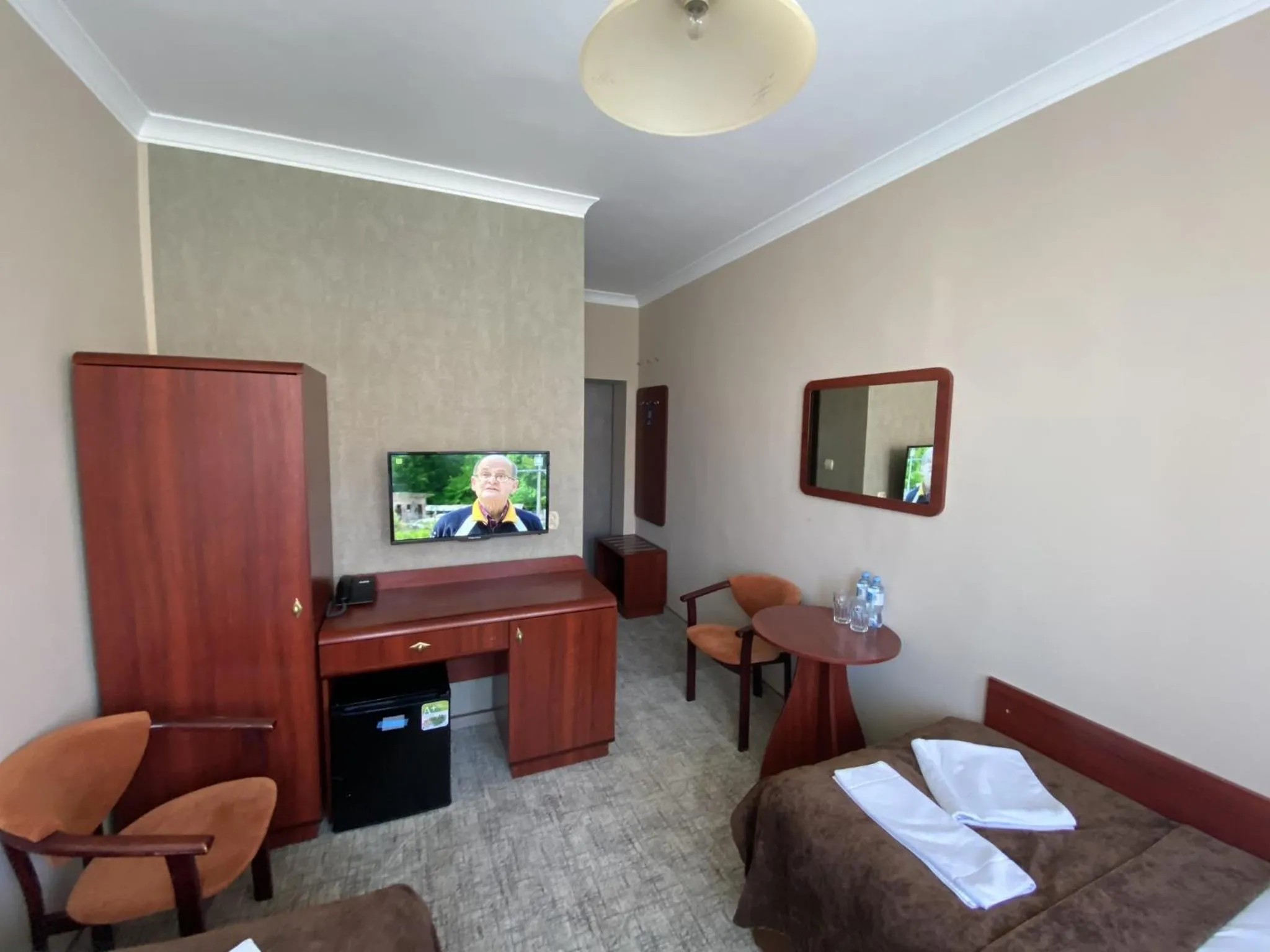 Bed in Hotel Morze