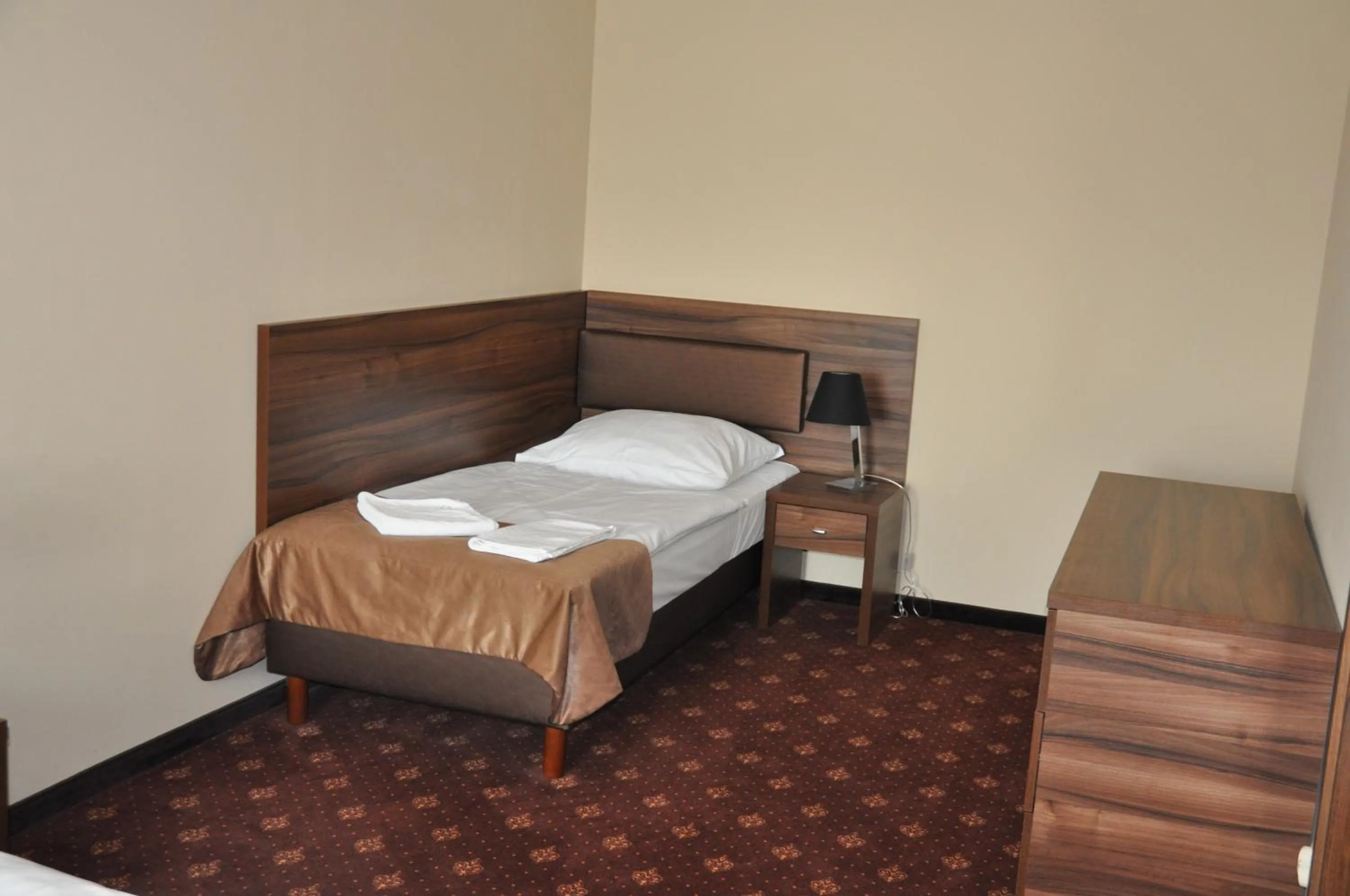 Bed in Hotel Morze
