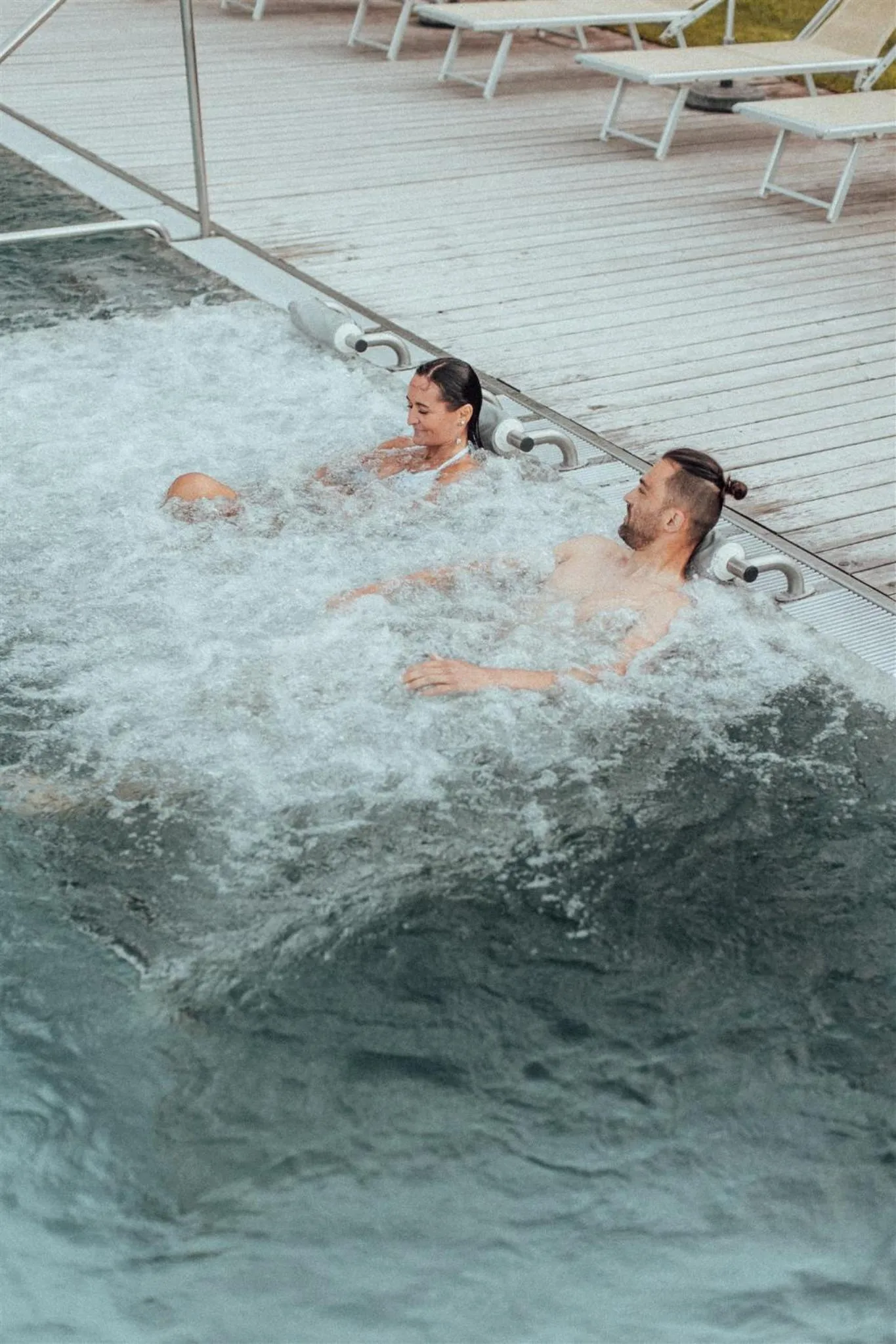 Hot Tub in Biohotel theiner's garten