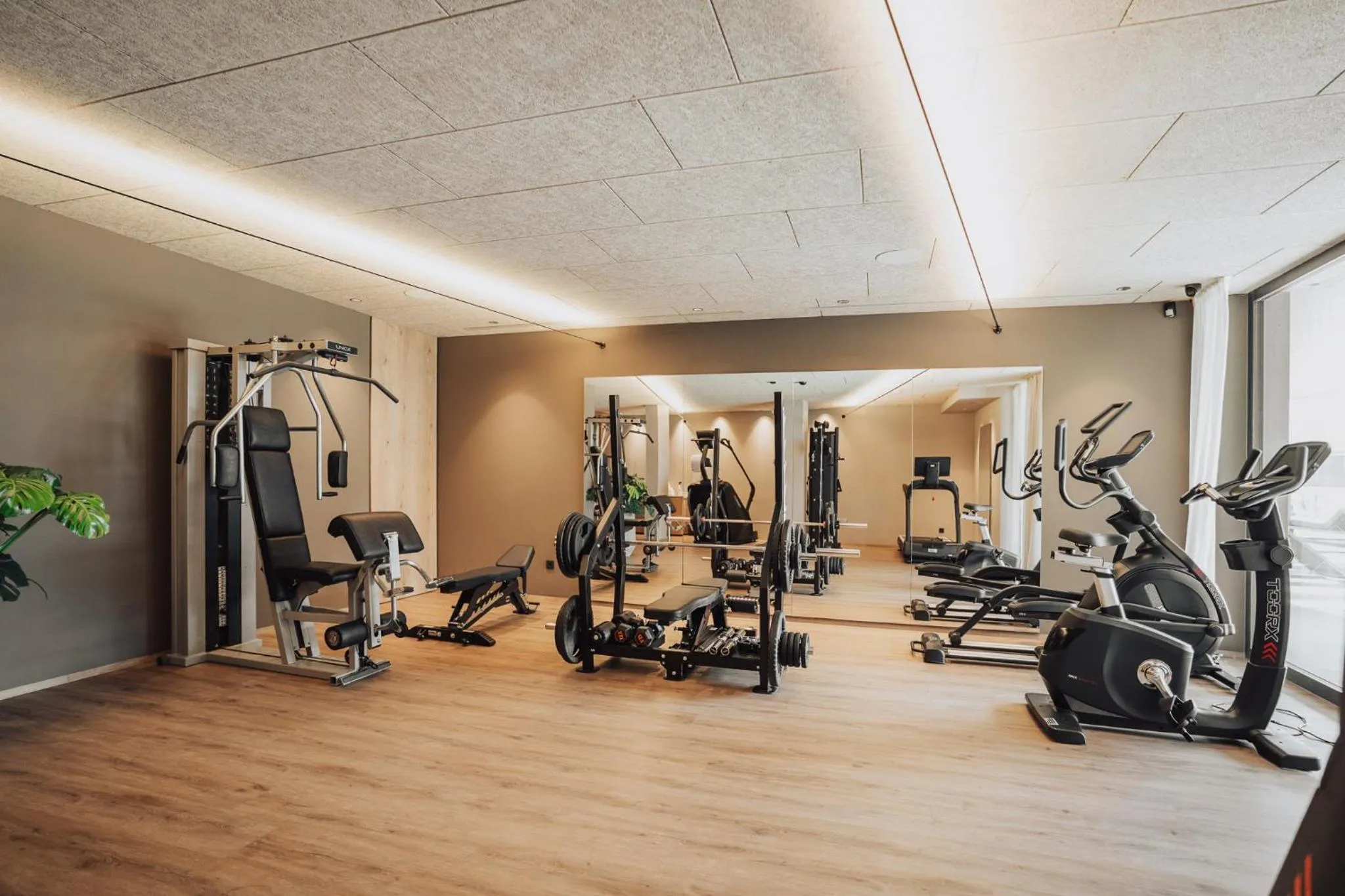 Fitness centre/facilities in Hotel Lisetta