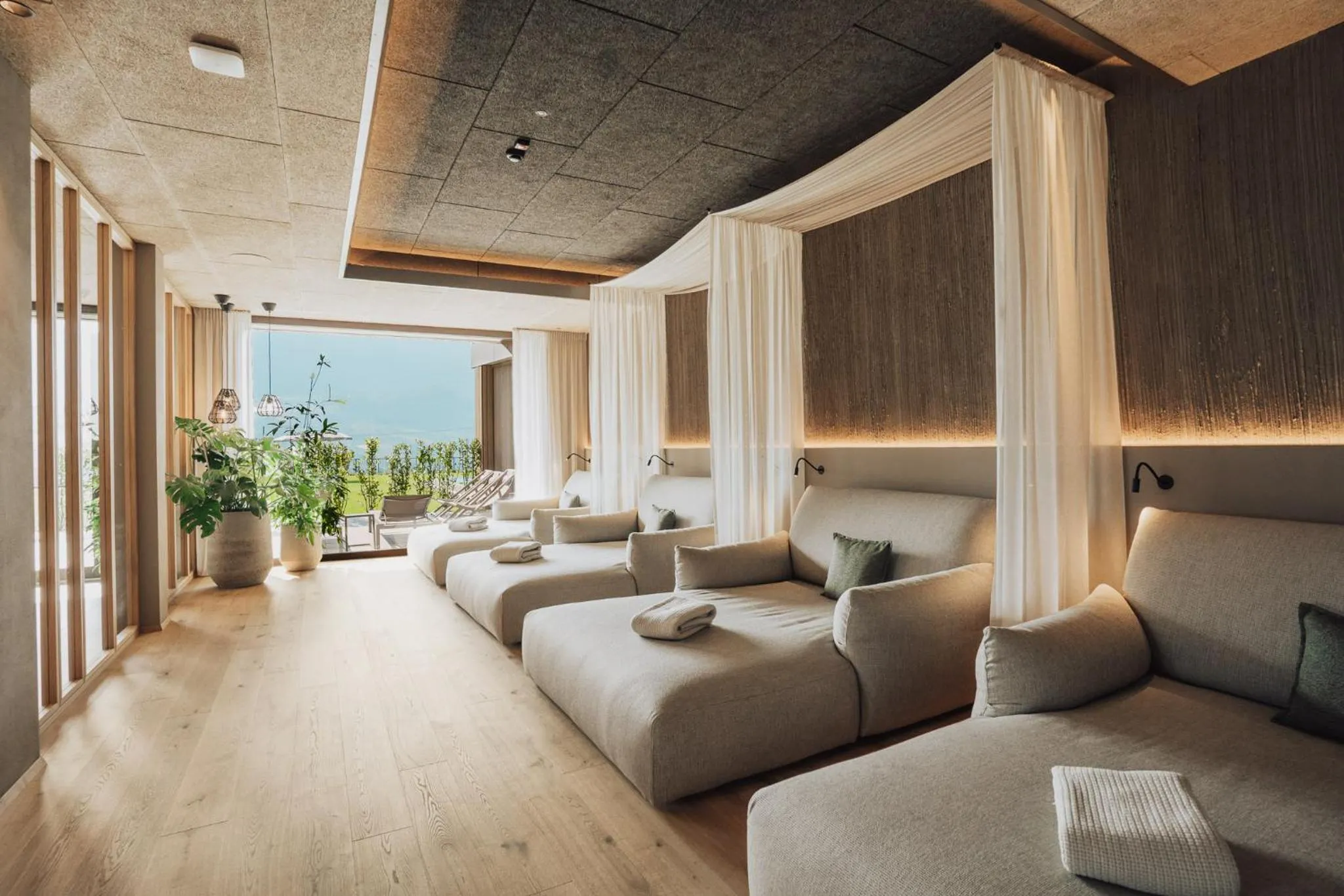 Sauna in Hotel Lisetta