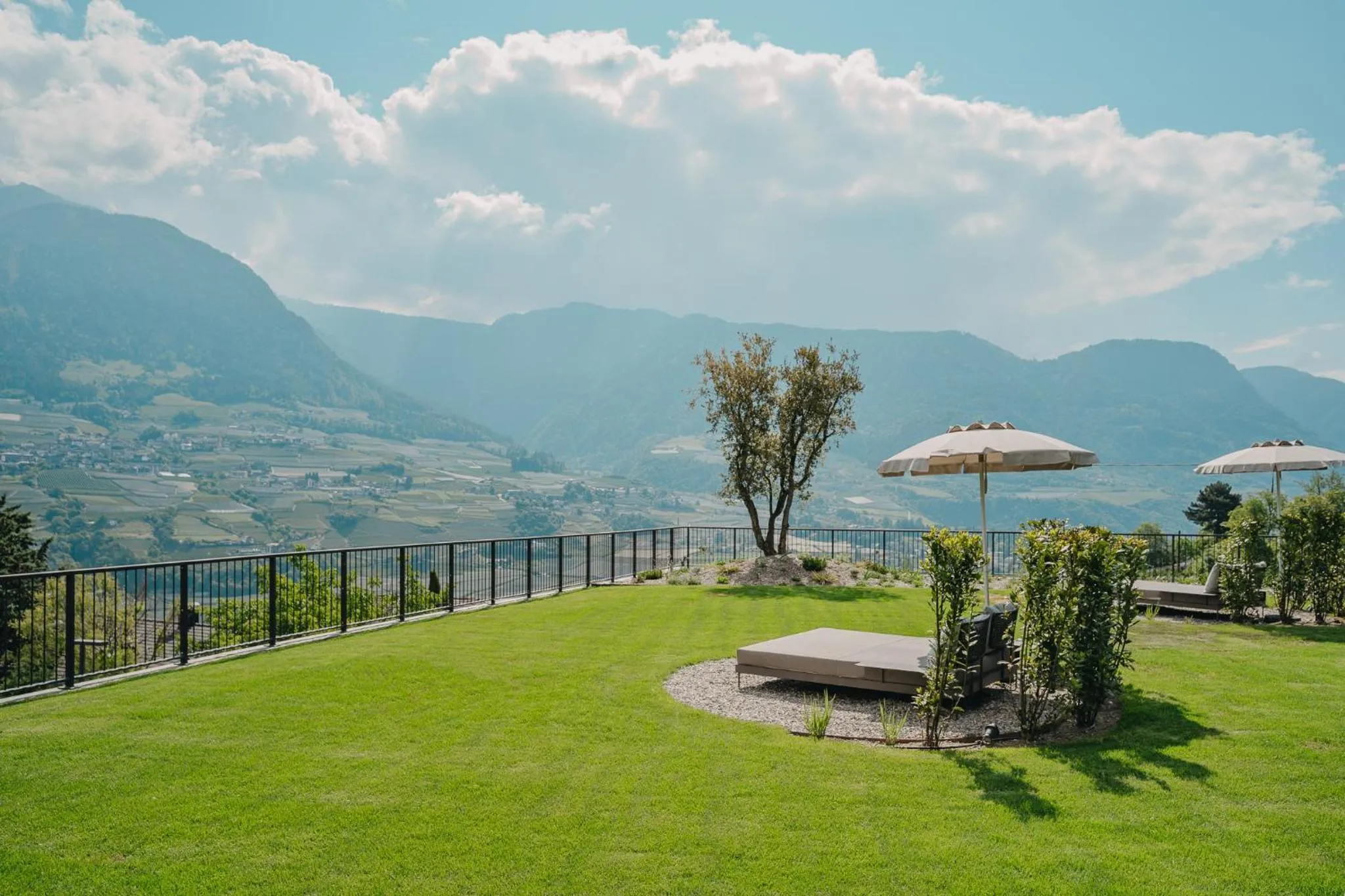 Natural landscape in Hotel Lisetta