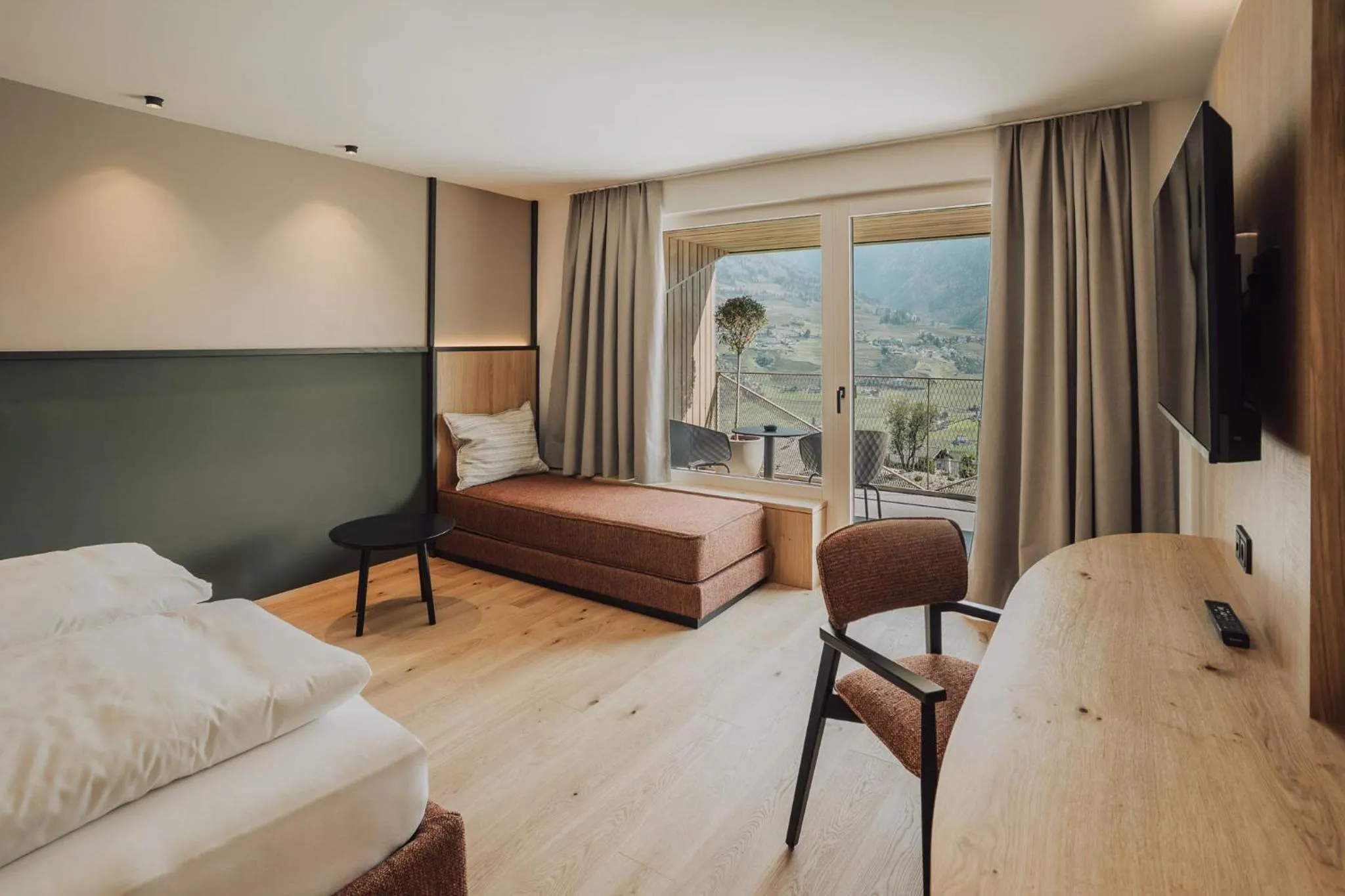 Living room, Bed in Hotel Lisetta