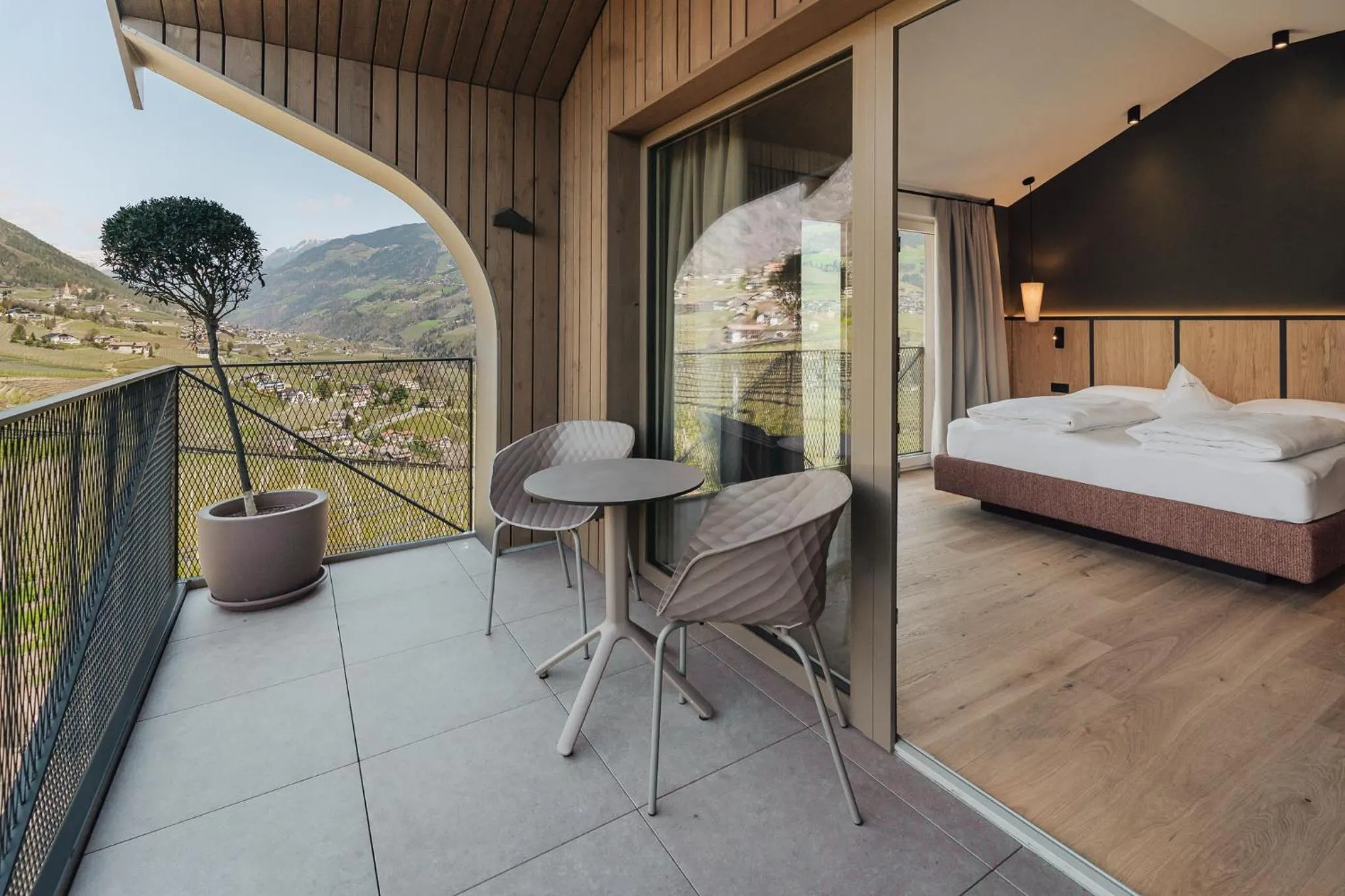 Bed in Hotel Lisetta