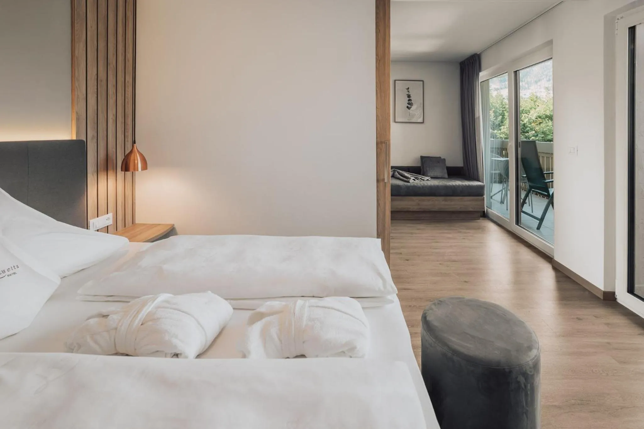 Bedroom, Bed in Hotel Lisetta
