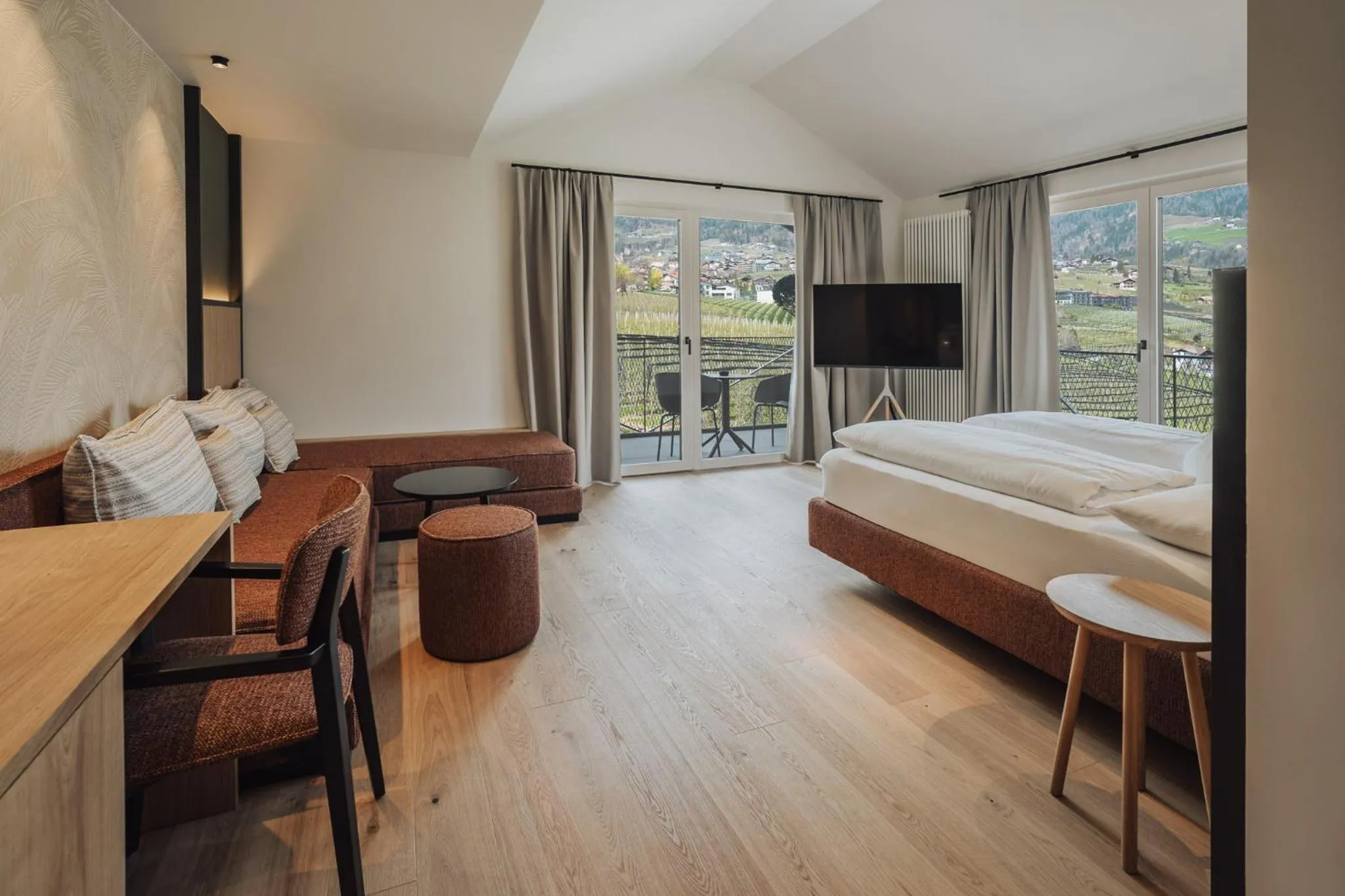 Living room, Bed in Hotel Lisetta