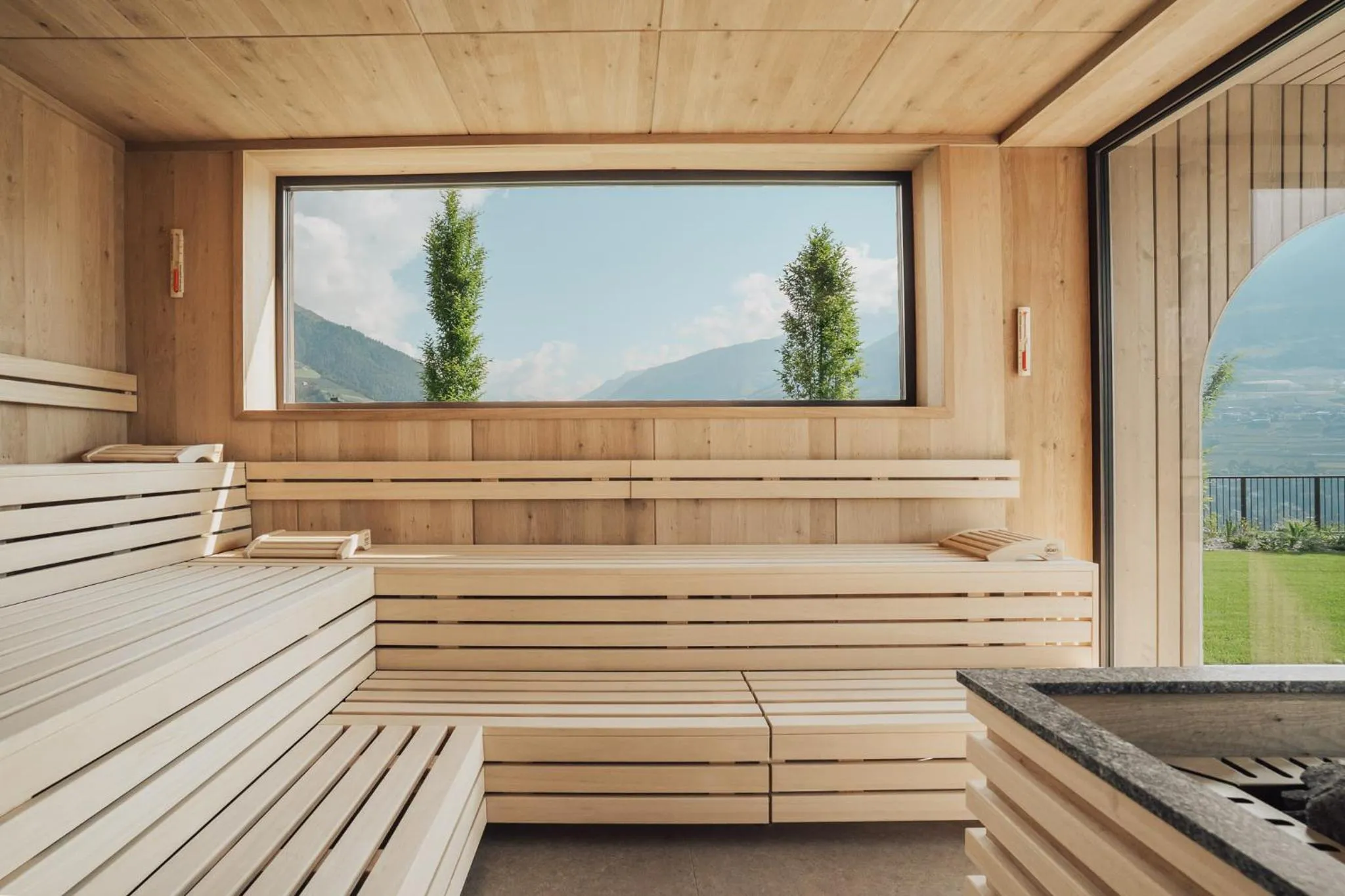 Sauna in Hotel Lisetta