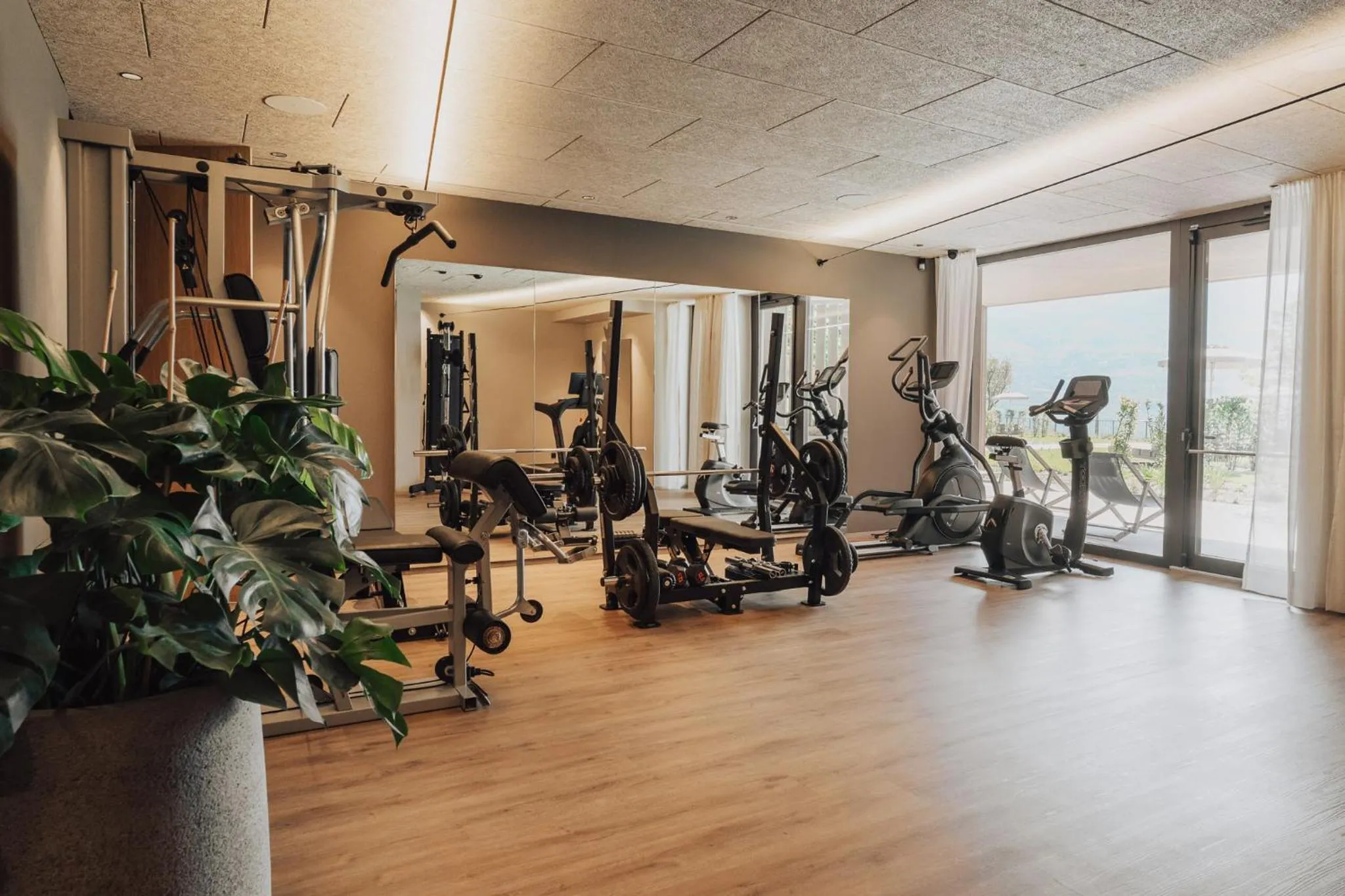 Fitness centre/facilities in Hotel Lisetta