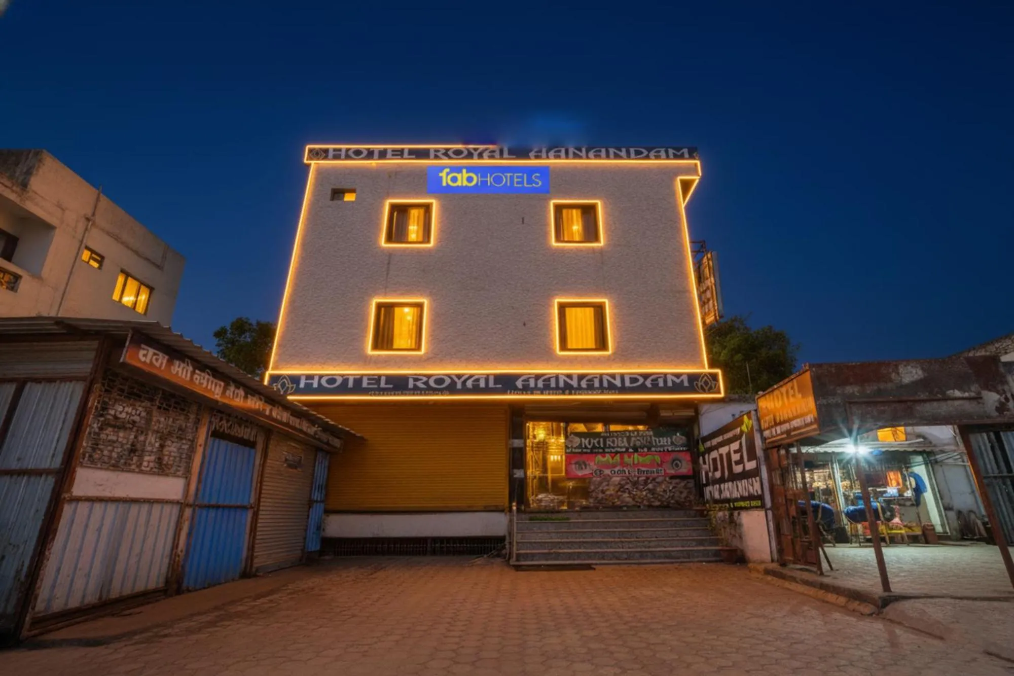 Property building in FabHotel Royal Aanandam