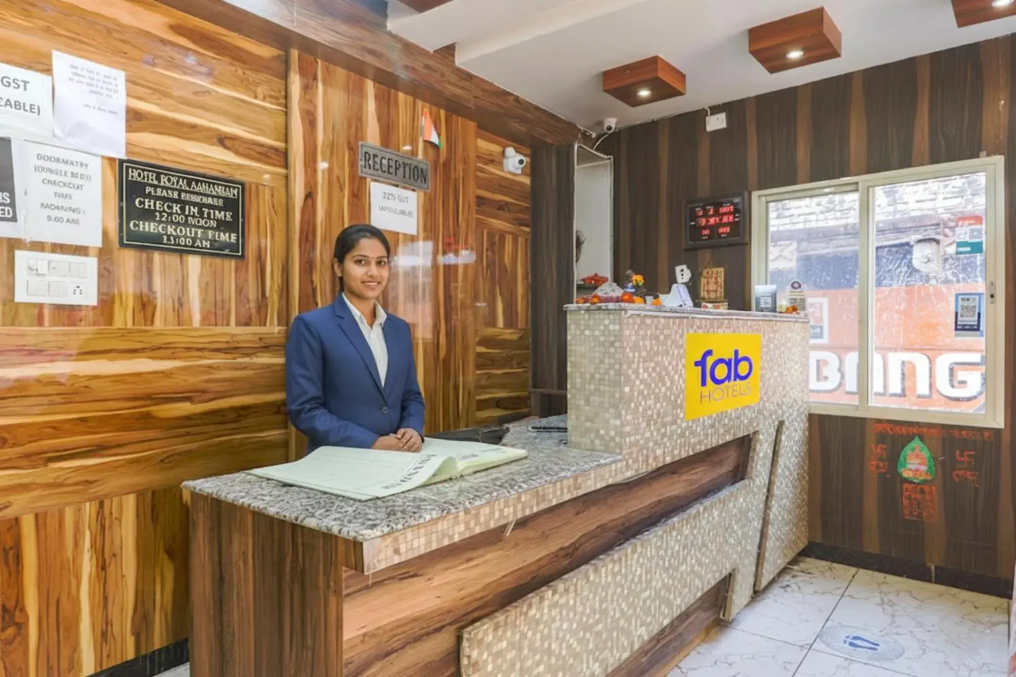 Lobby or reception in FabHotel Royal Aanandam Lobby or reception in FabHotel Royal Aanandam
