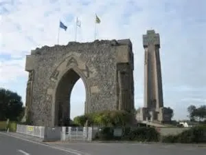 Landmark view in B&B 't Withuis