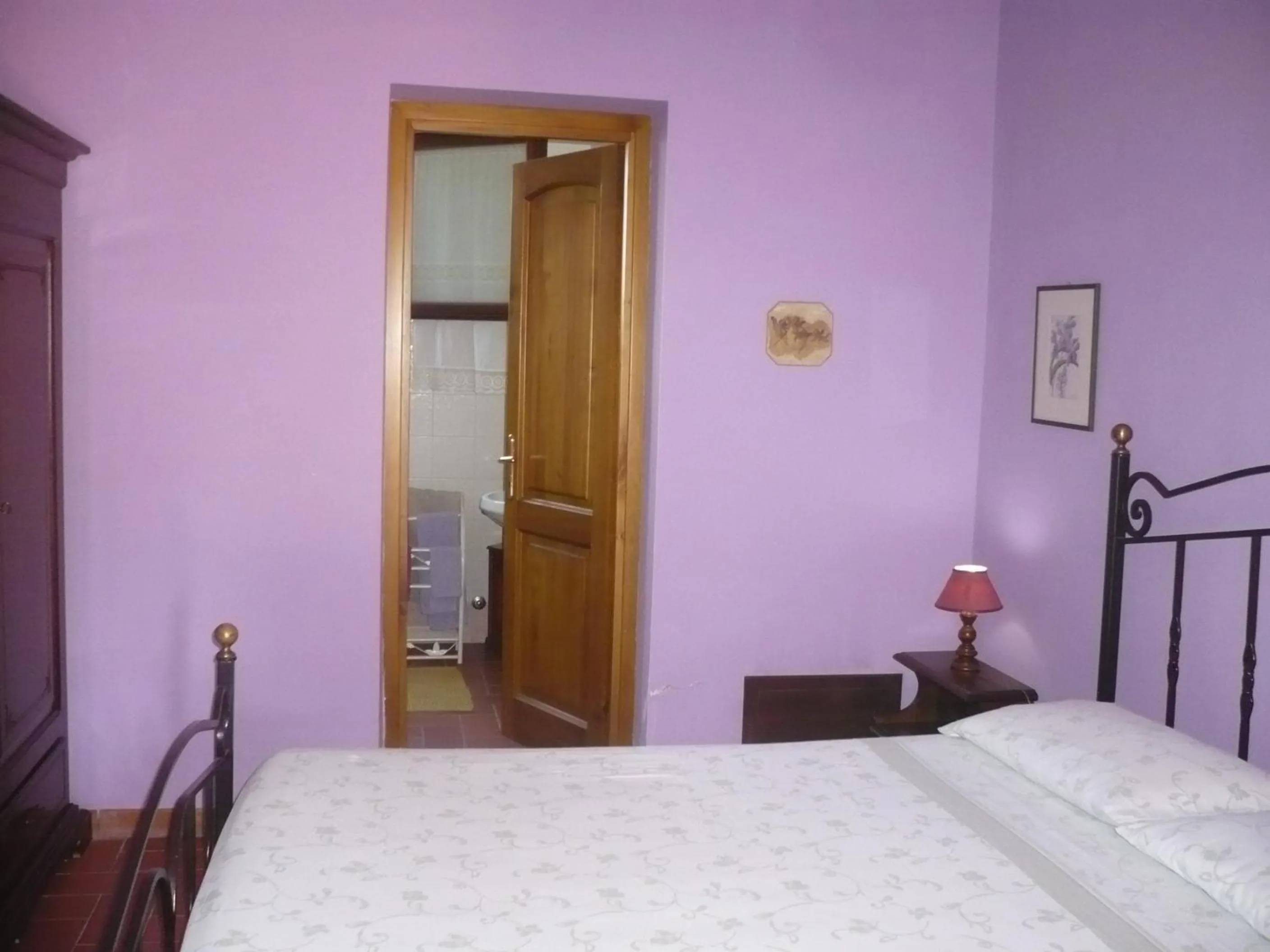 Bedroom, Bed in Il Baffetto B&B