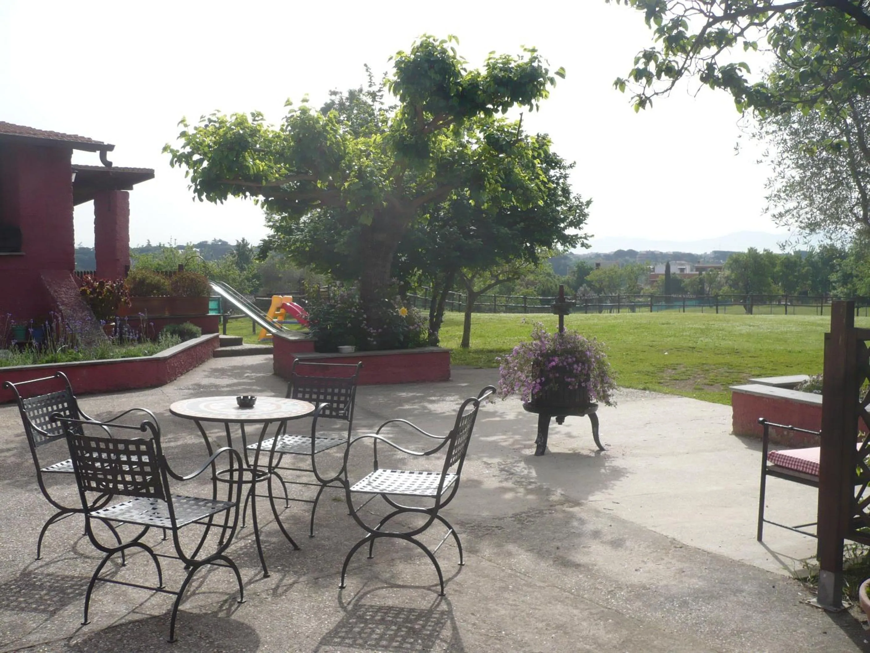 Garden in Il Baffetto B&B