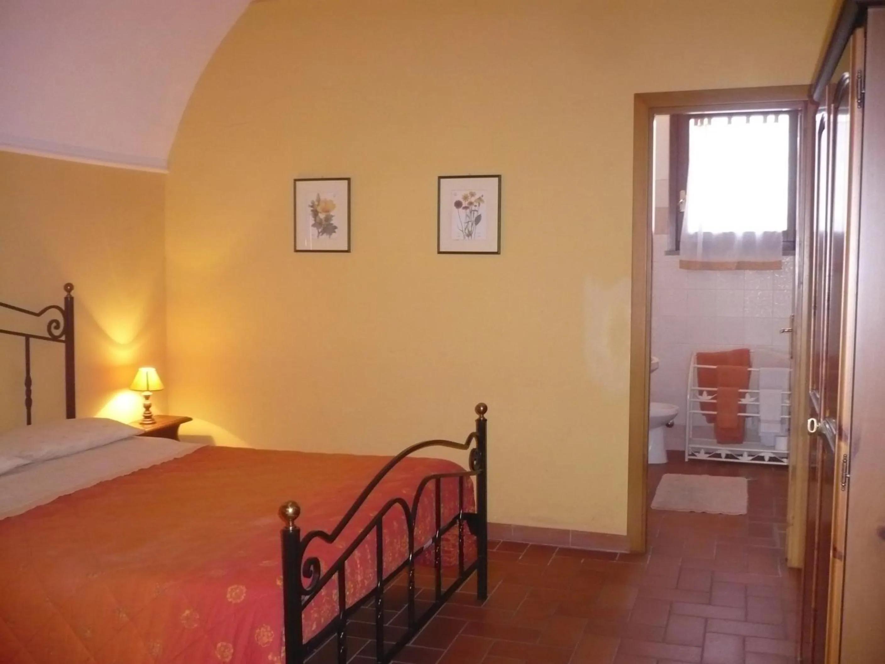 Bedroom, Bed in Il Baffetto B&B