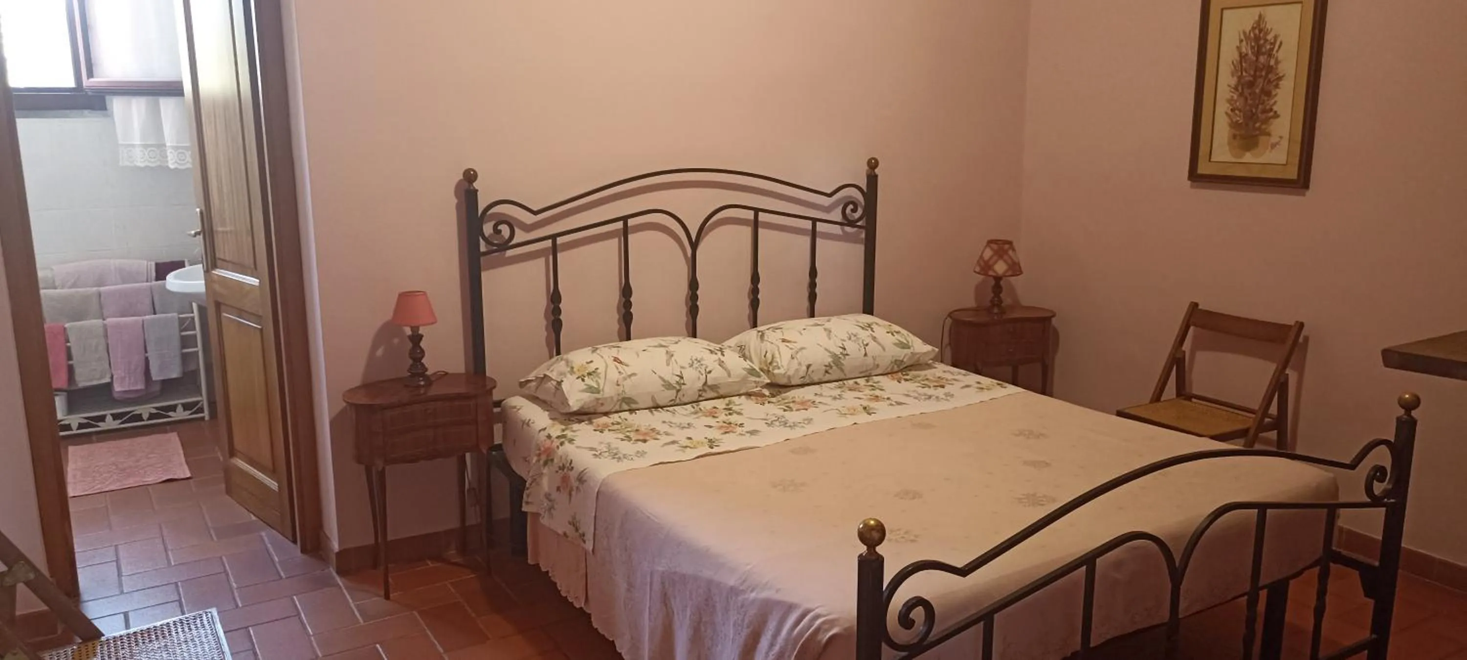 Bedroom, Bed in Il Baffetto B&B