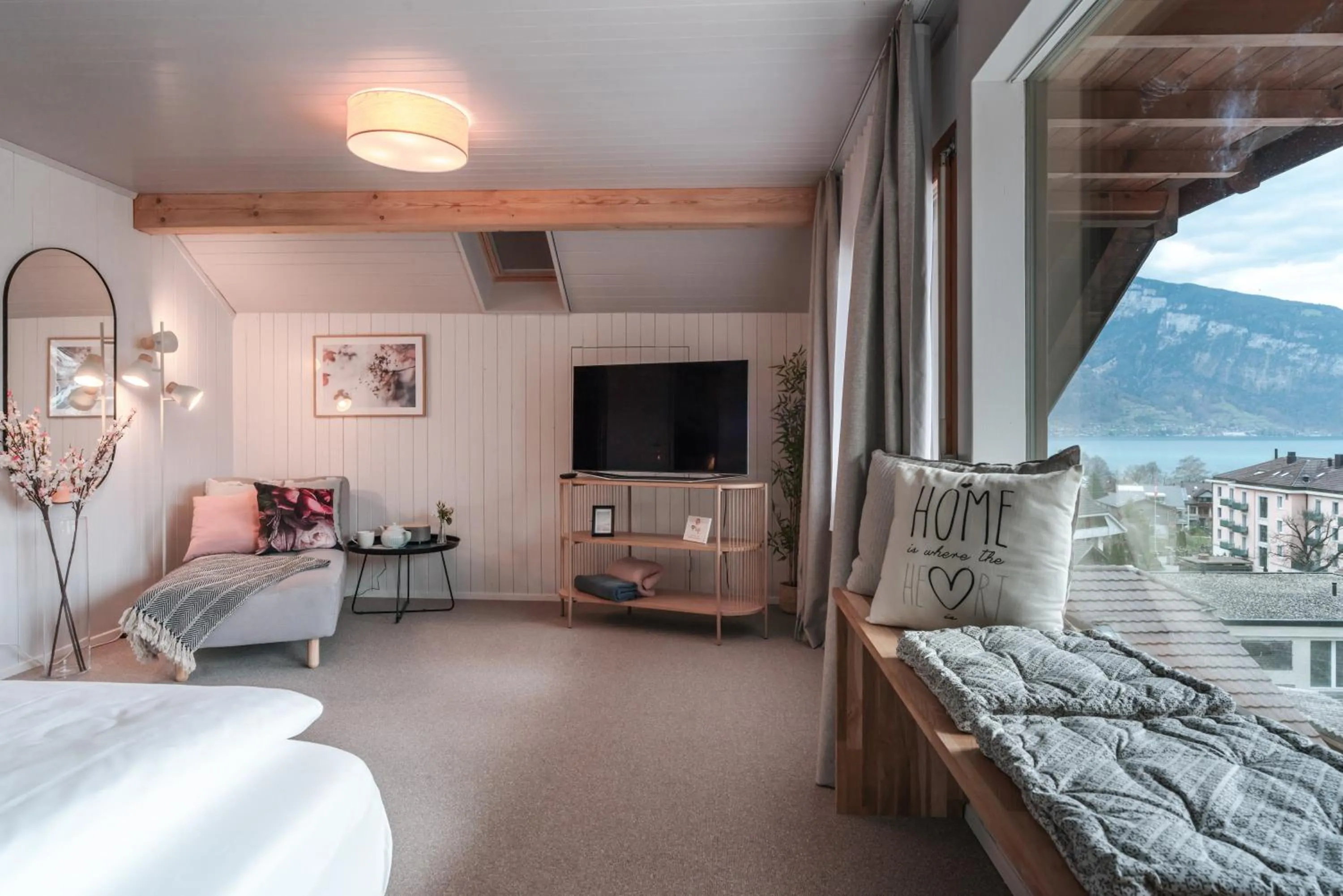 Bedroom, Bed in la belle vue Boutique Hotel & Café