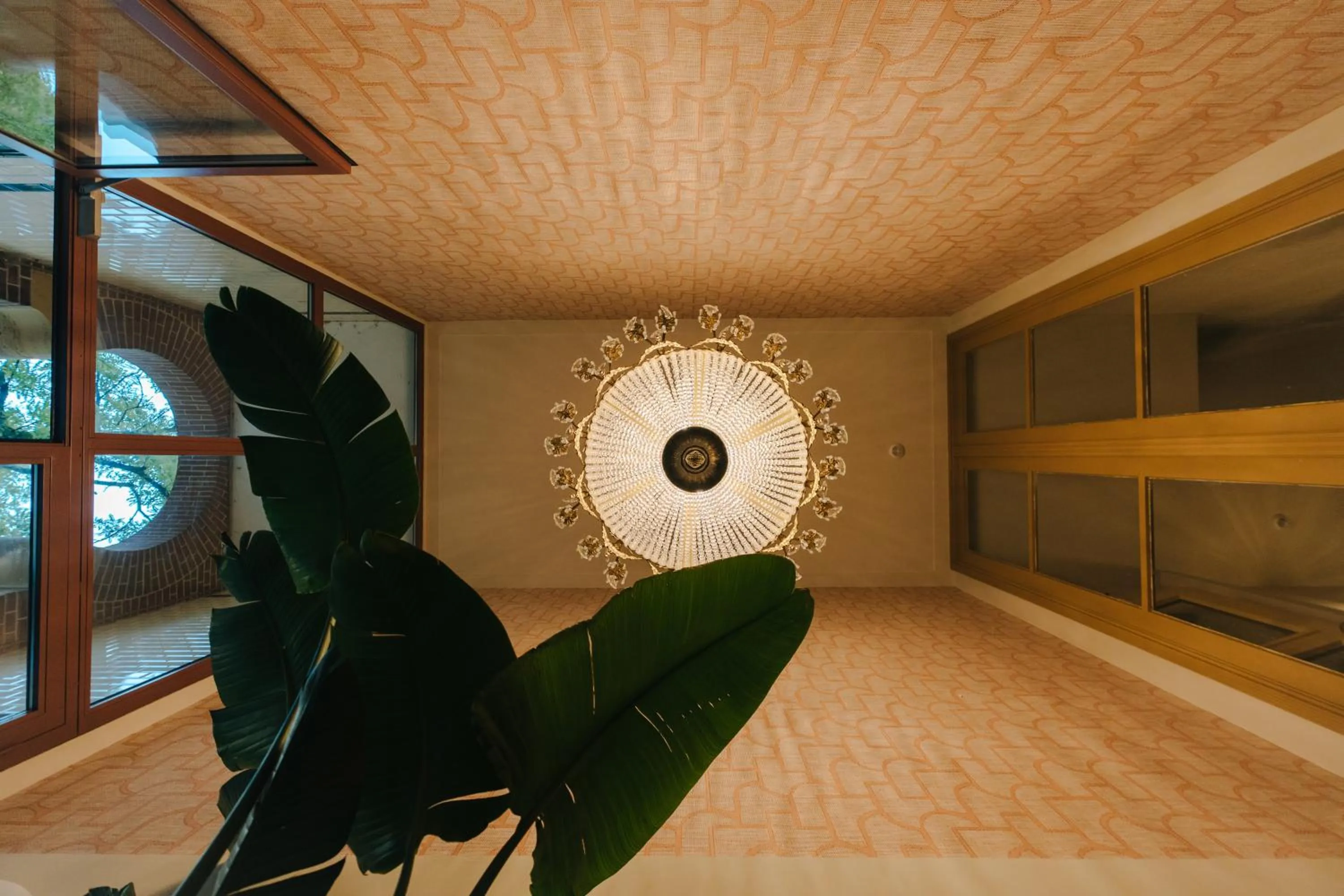 Decorative detail in Hotel Omega