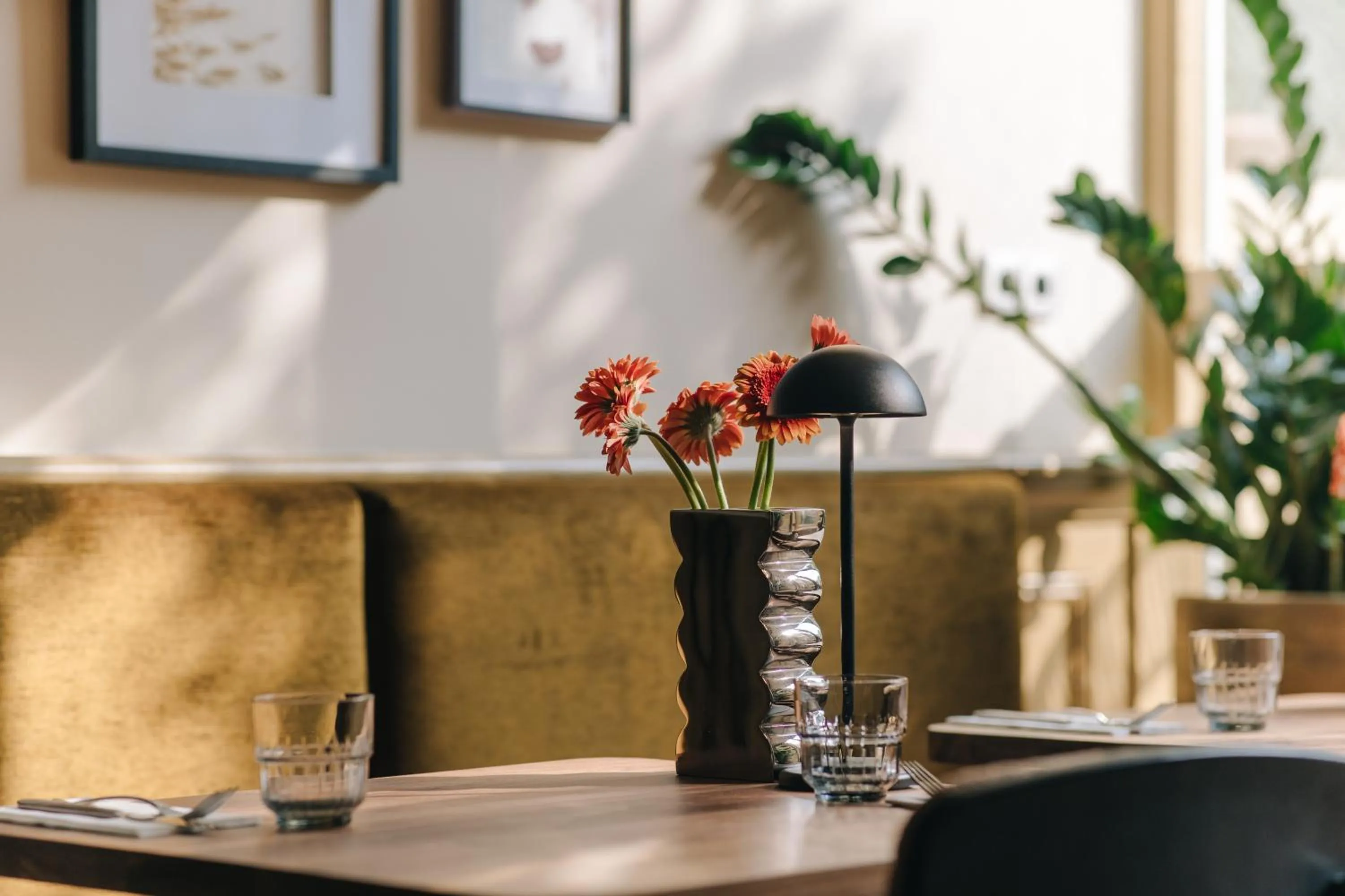 Restaurant/places to eat in Hotel Omega