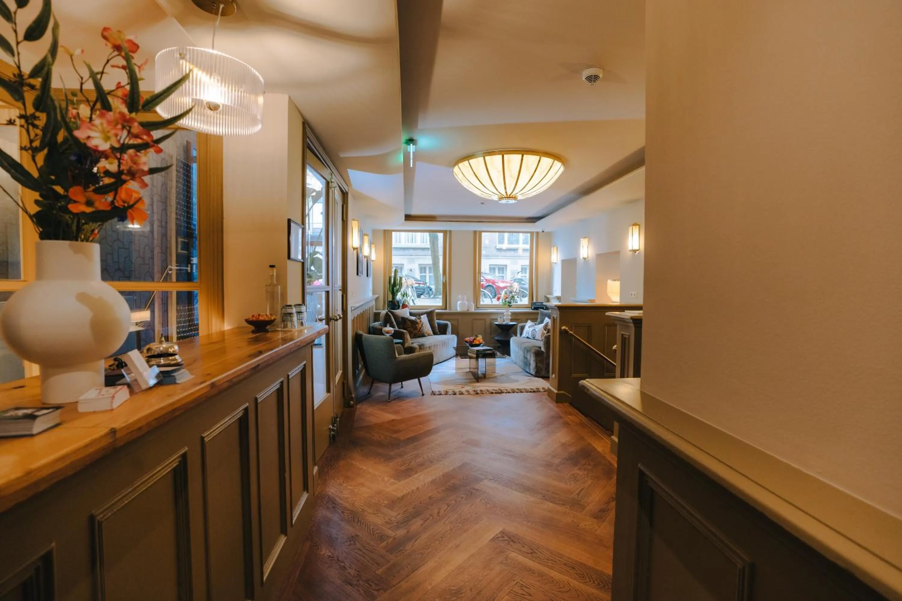 Lobby or reception in Hotel Omega