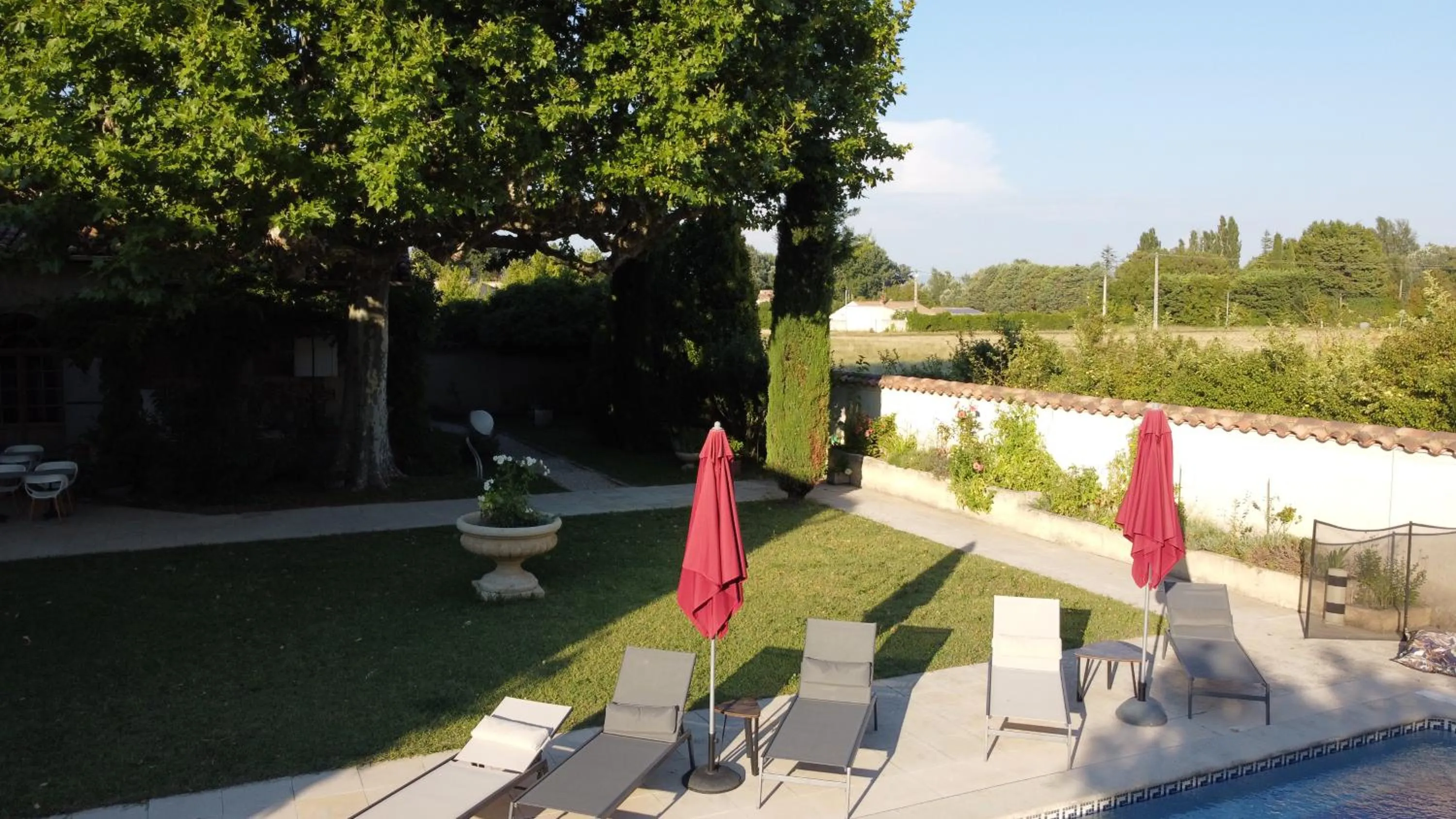 Garden in LE MAS DES FLANERAIES