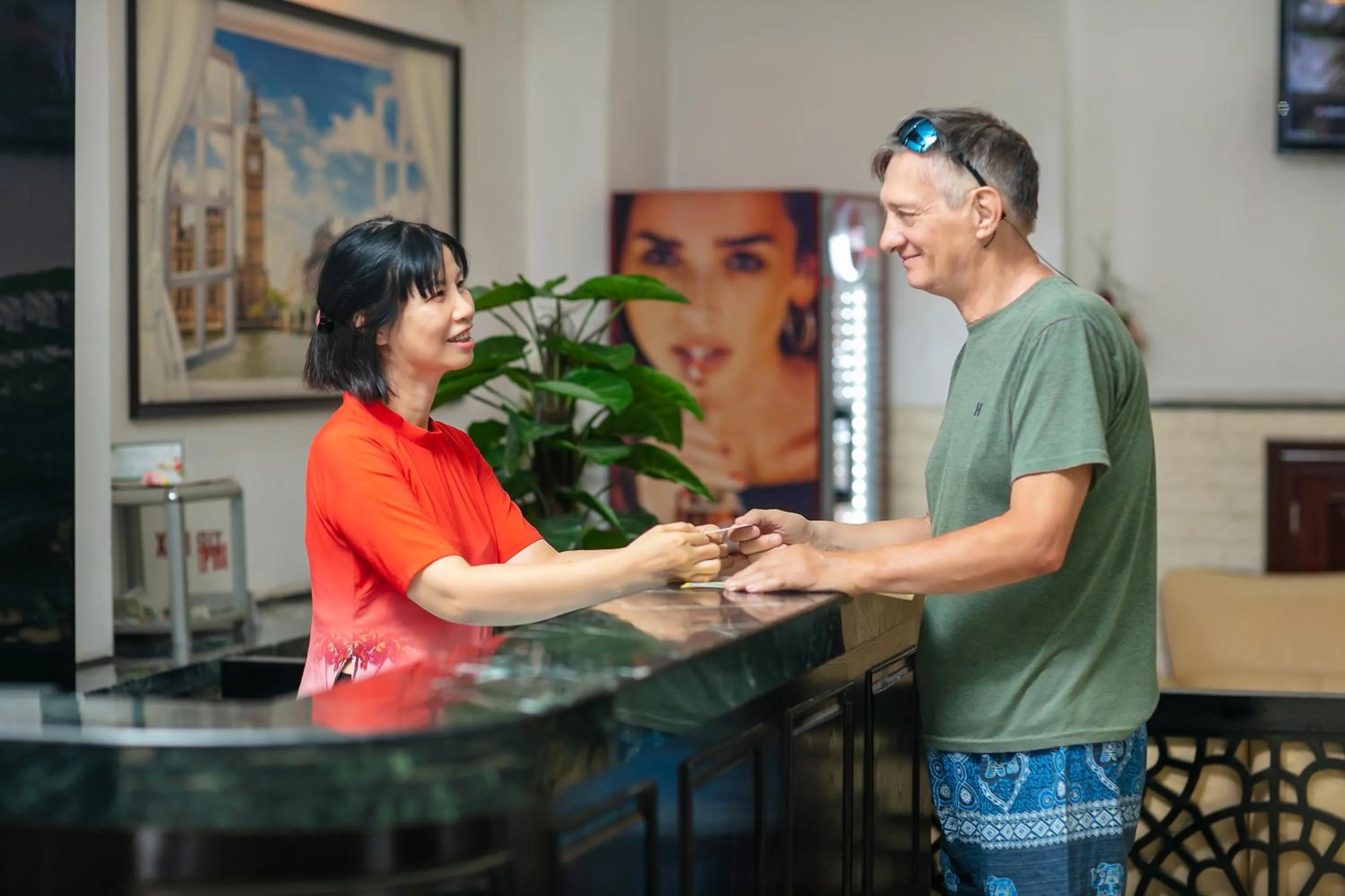 Staff in Hanoi Kingly Hotel