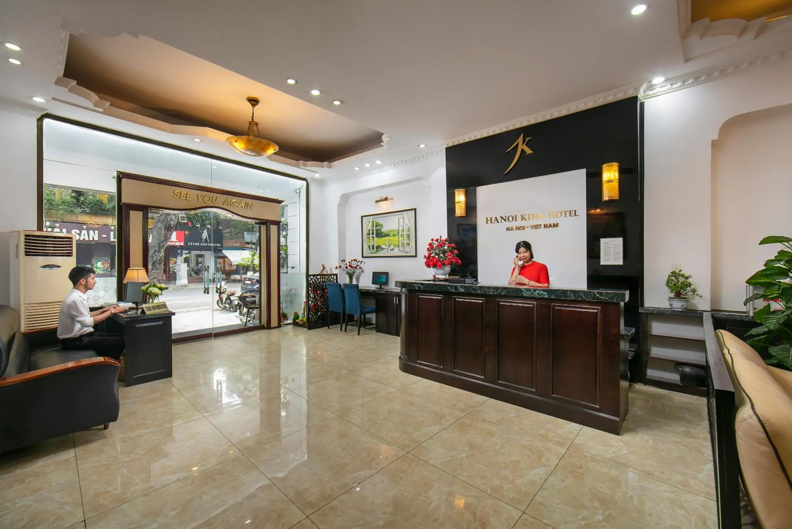 Lobby or reception in Hanoi Kingly Hotel Lobby or reception in Hanoi Kingly Hotel