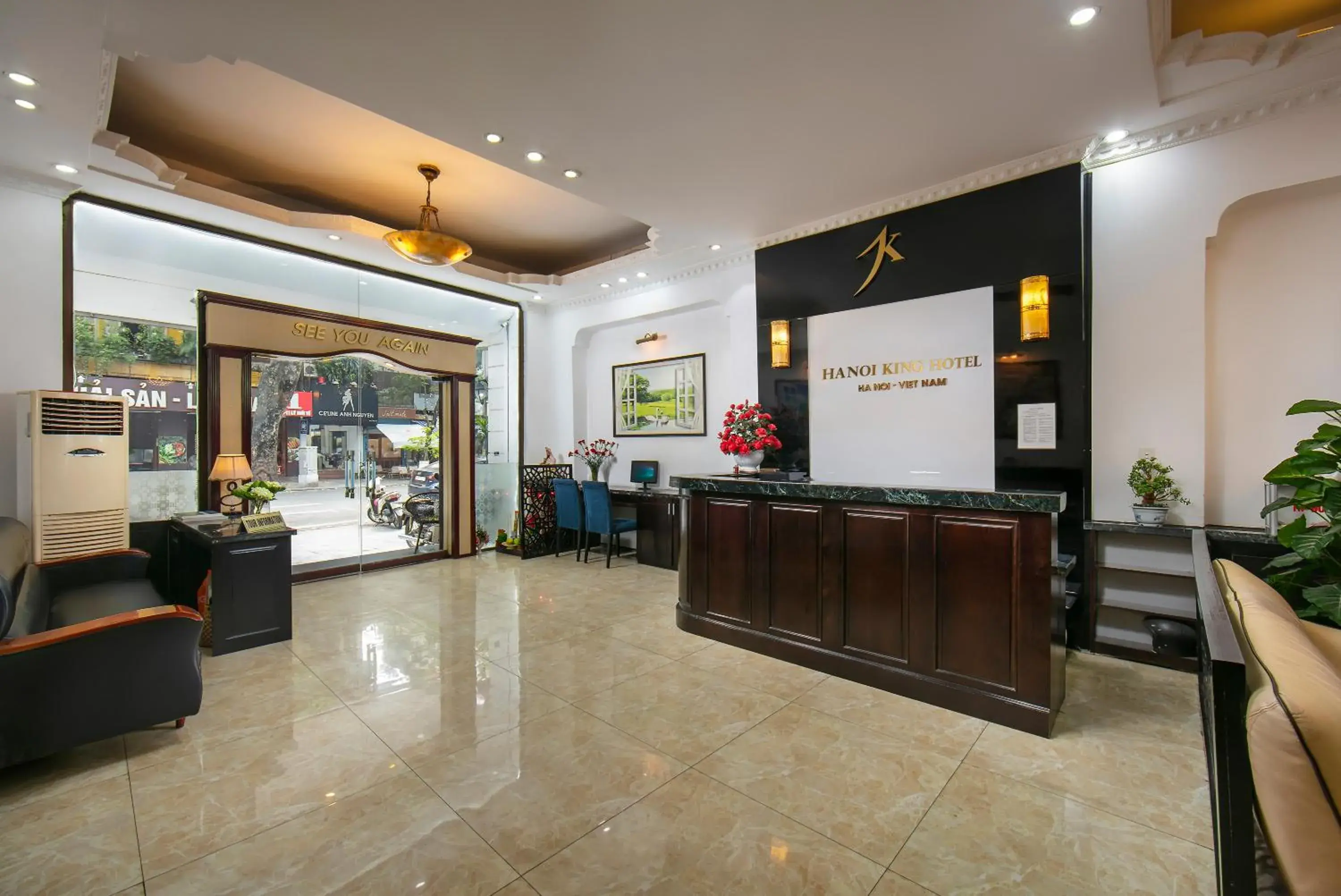 Lobby or reception in Hanoi Kingly Hotel Lobby or reception in Hanoi Kingly Hotel