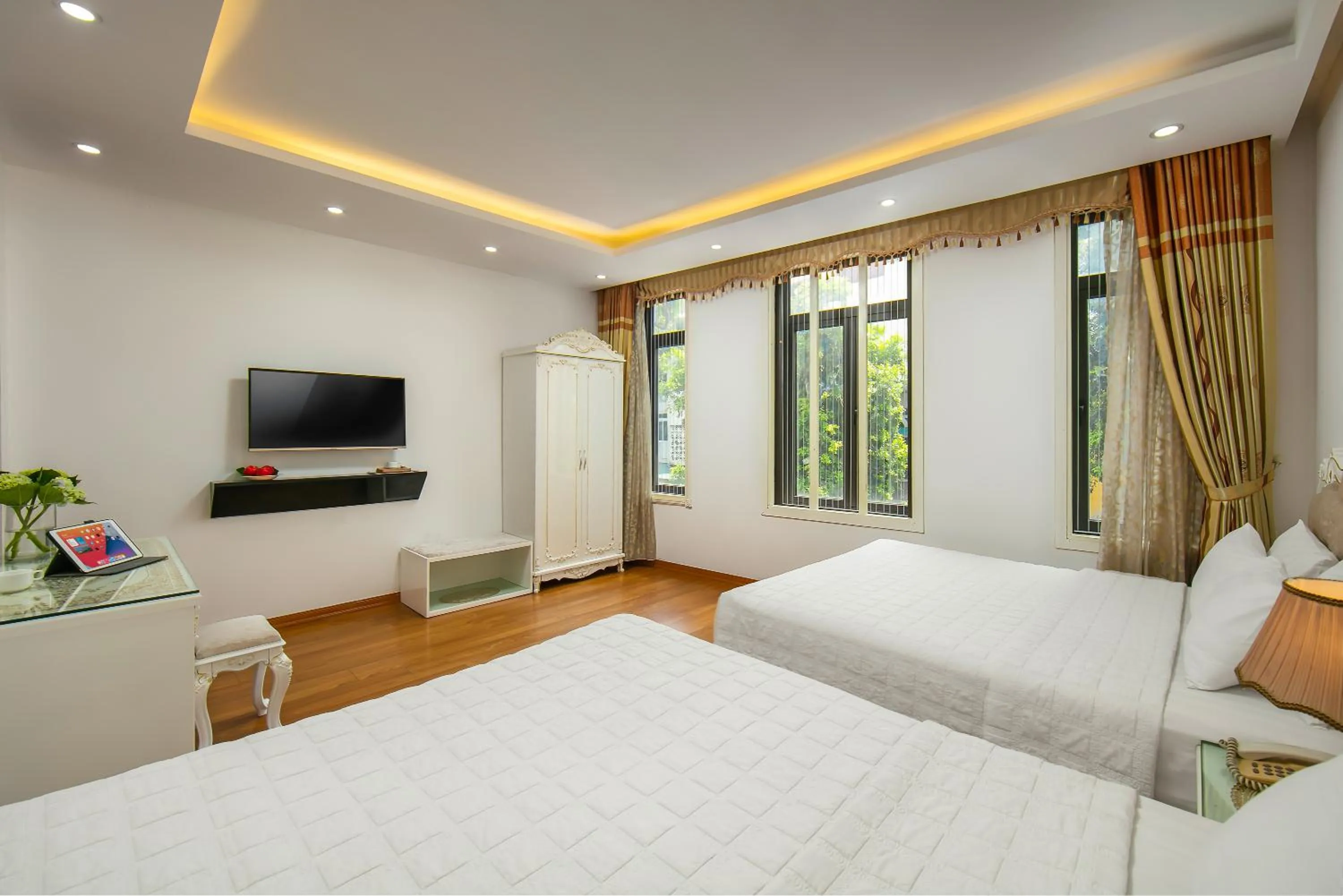 Bedroom, Bed in Hanoi Kingly Hotel