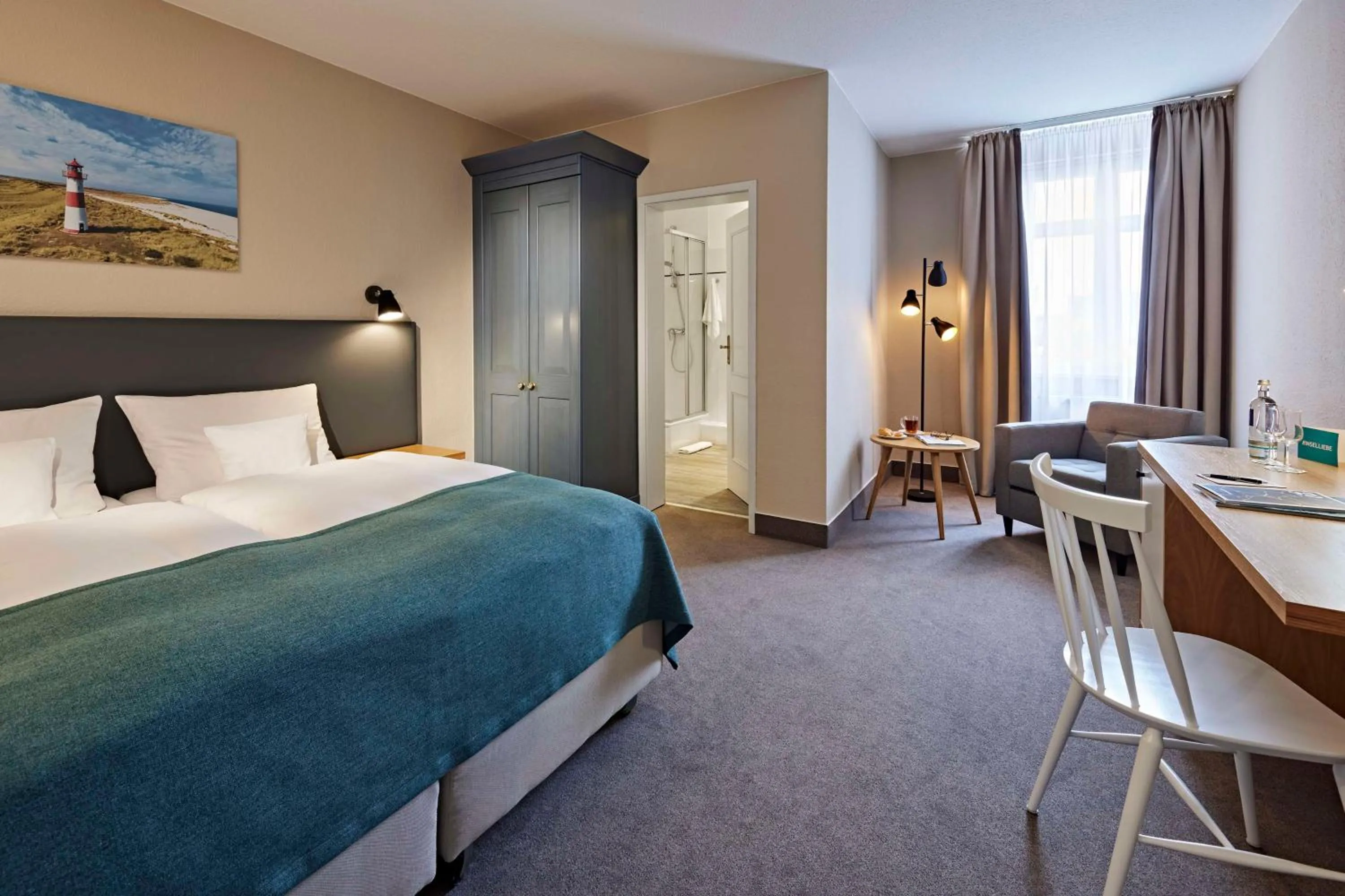 Bedroom in Lindner Hotel Sylt