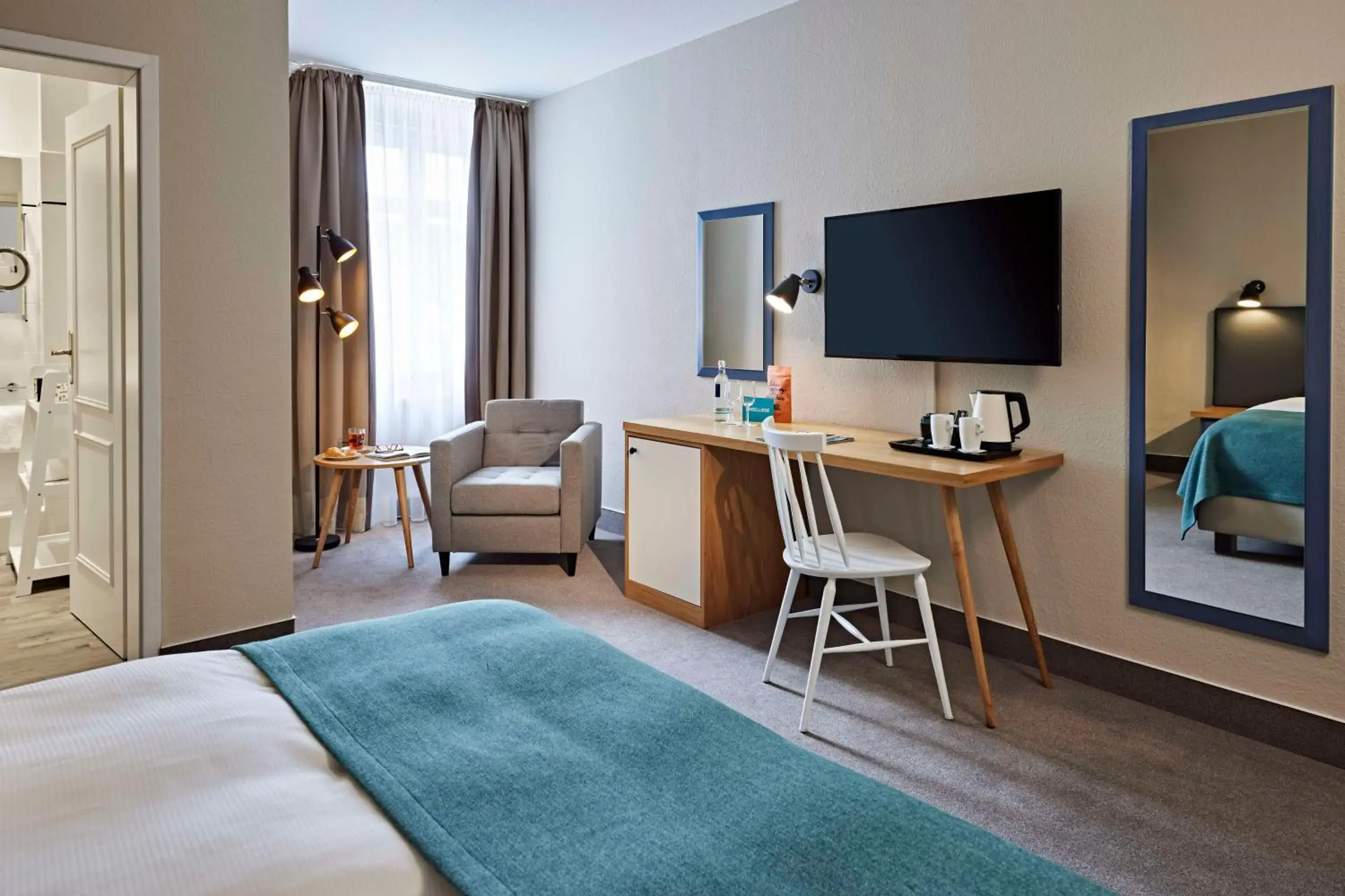 Bedroom in Lindner Hotel Sylt Bedroom in Lindner Hotel Sylt