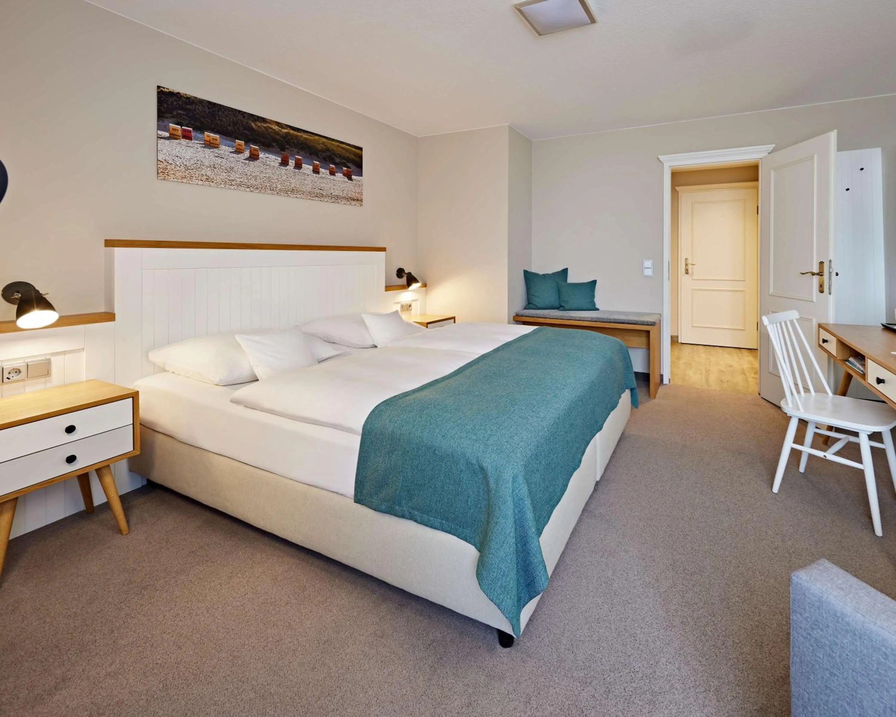 Bedroom in Lindner Hotel Sylt