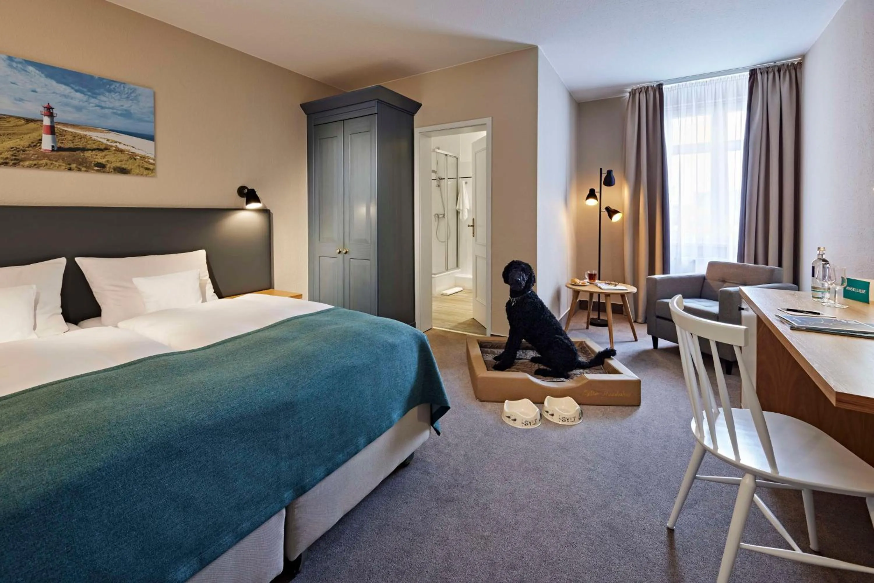 Bedroom in Lindner Hotel Sylt