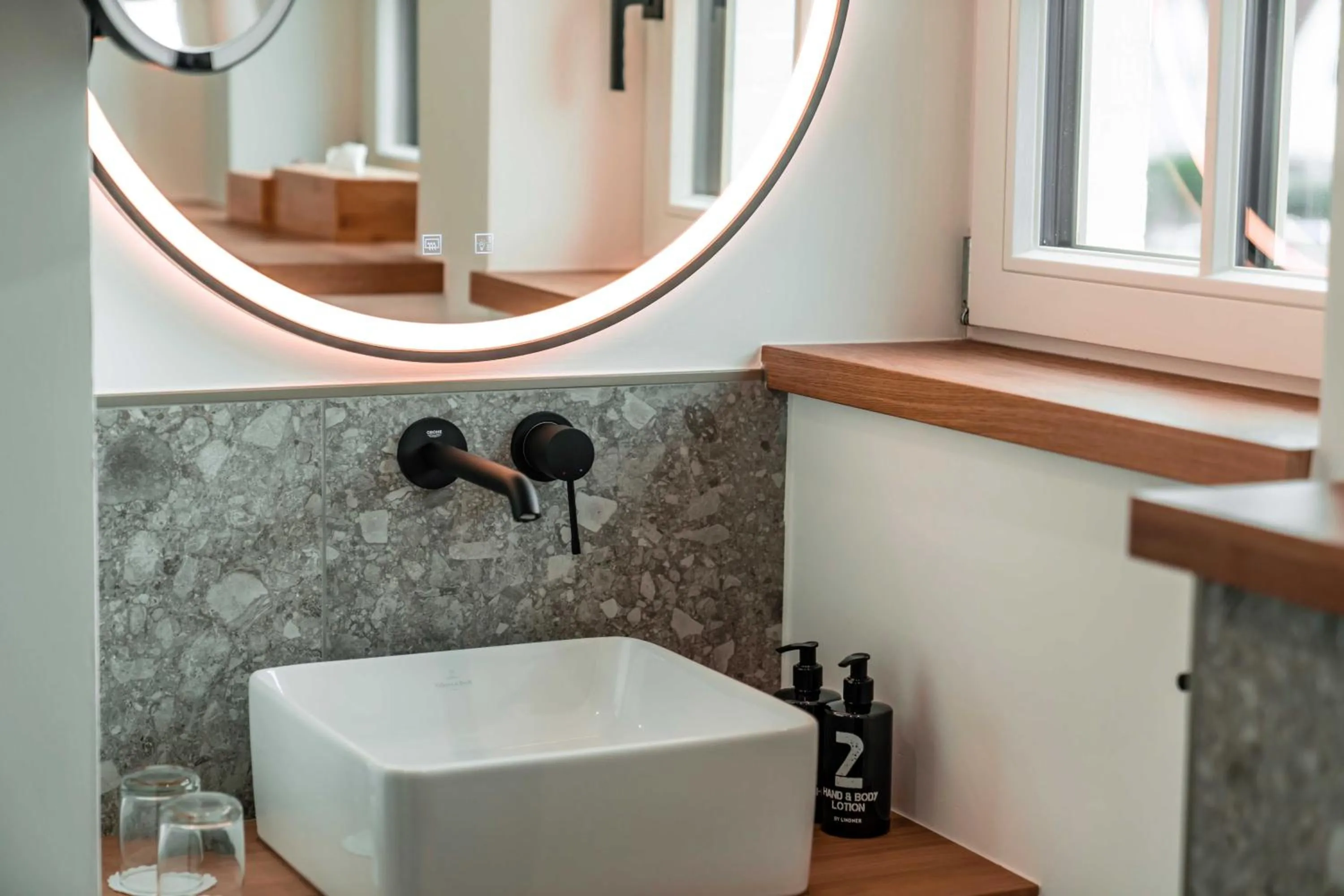 Bathroom in Lindner Hotel Sylt