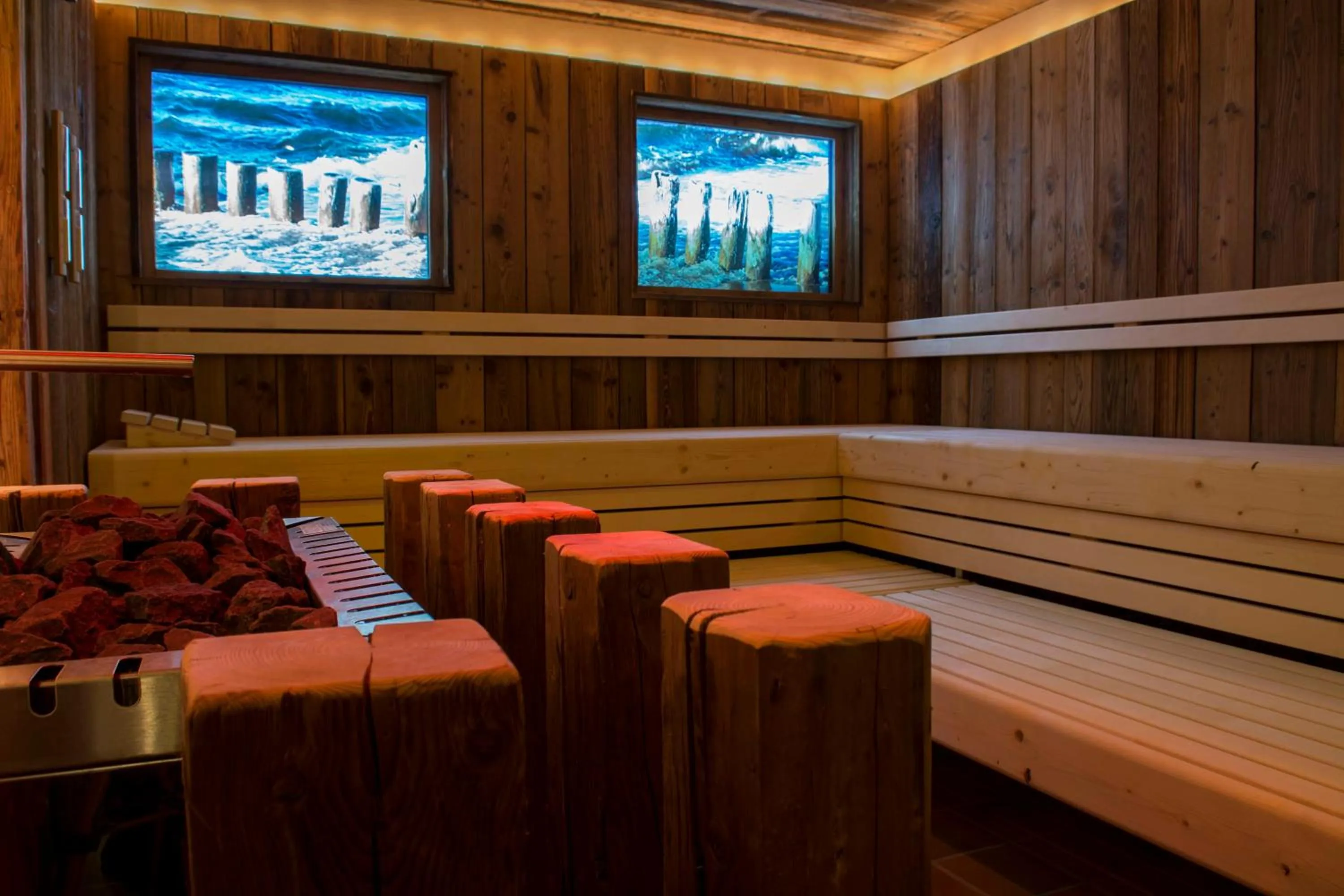 Spa and wellness centre/facilities in Lindner Hotel Sylt