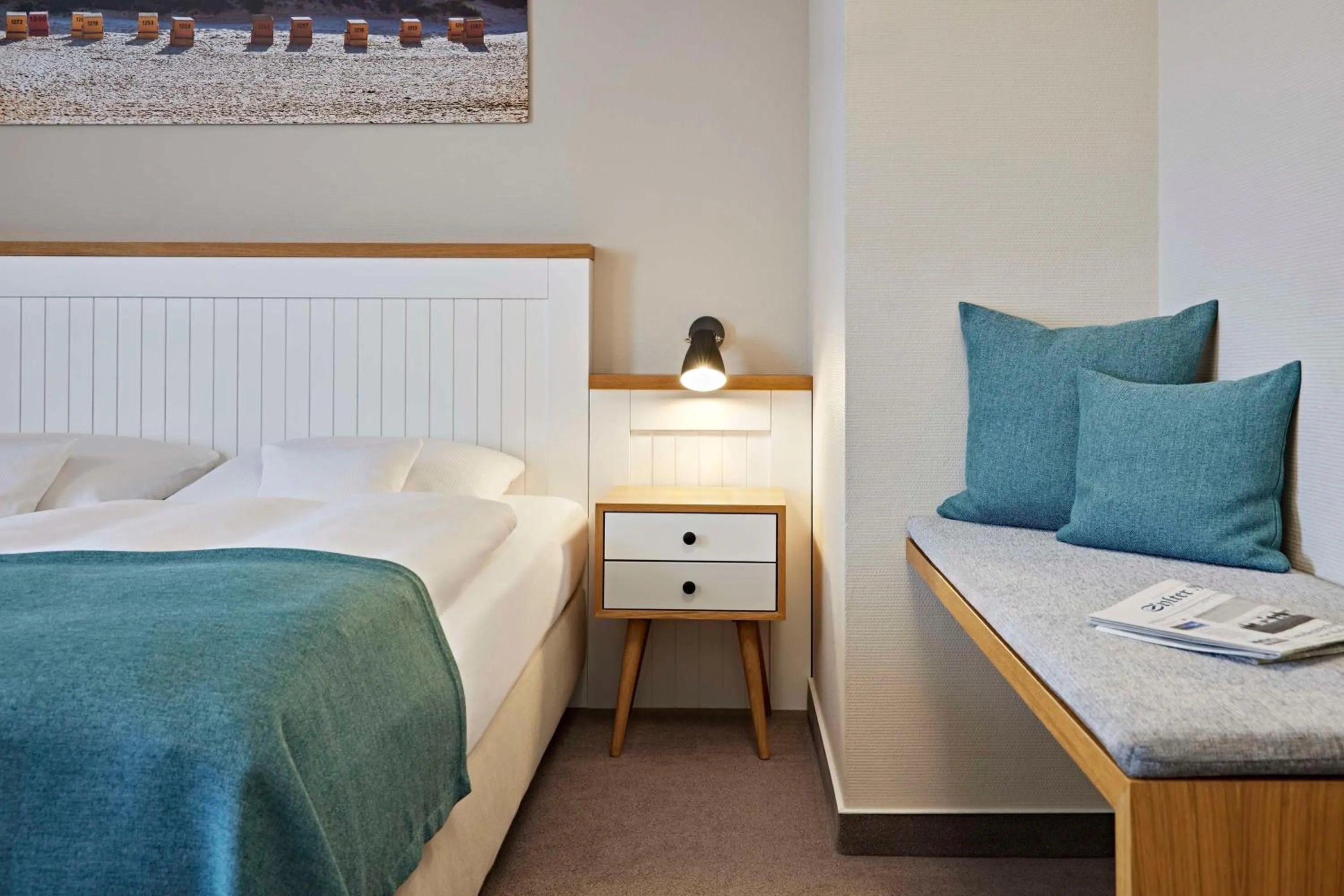 Bedroom in Lindner Hotel Sylt