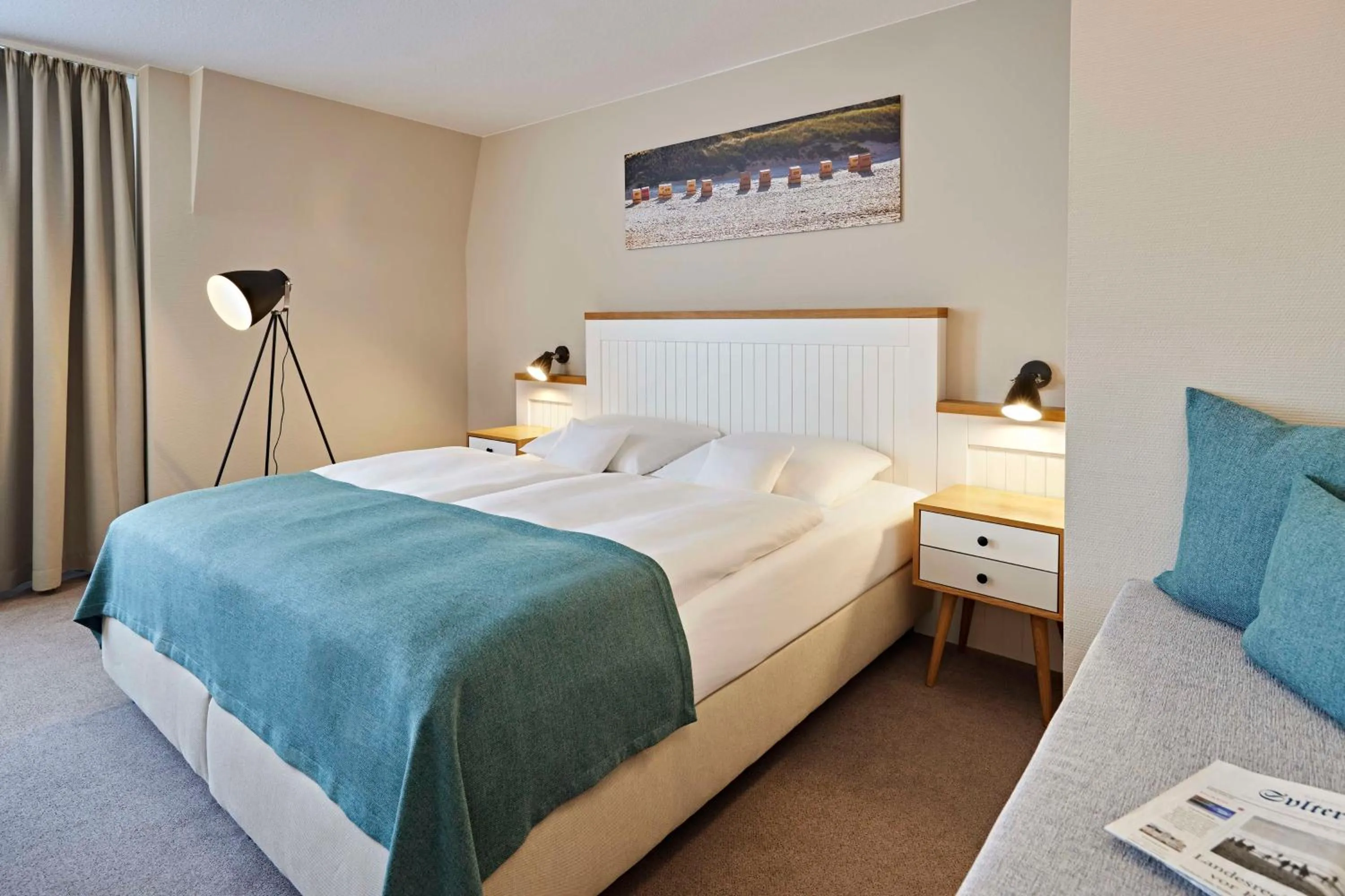 Bedroom in Lindner Hotel Sylt