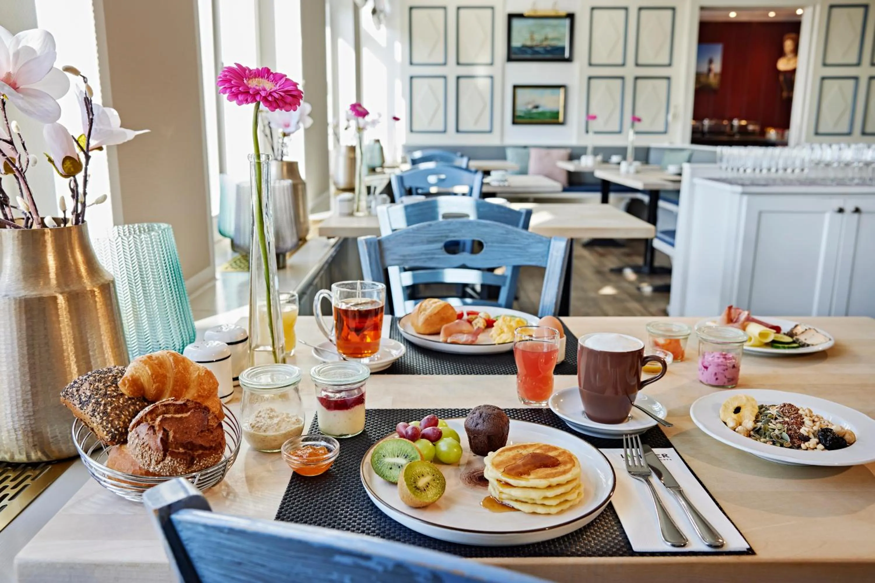 Breakfast in Lindner Hotel Sylt