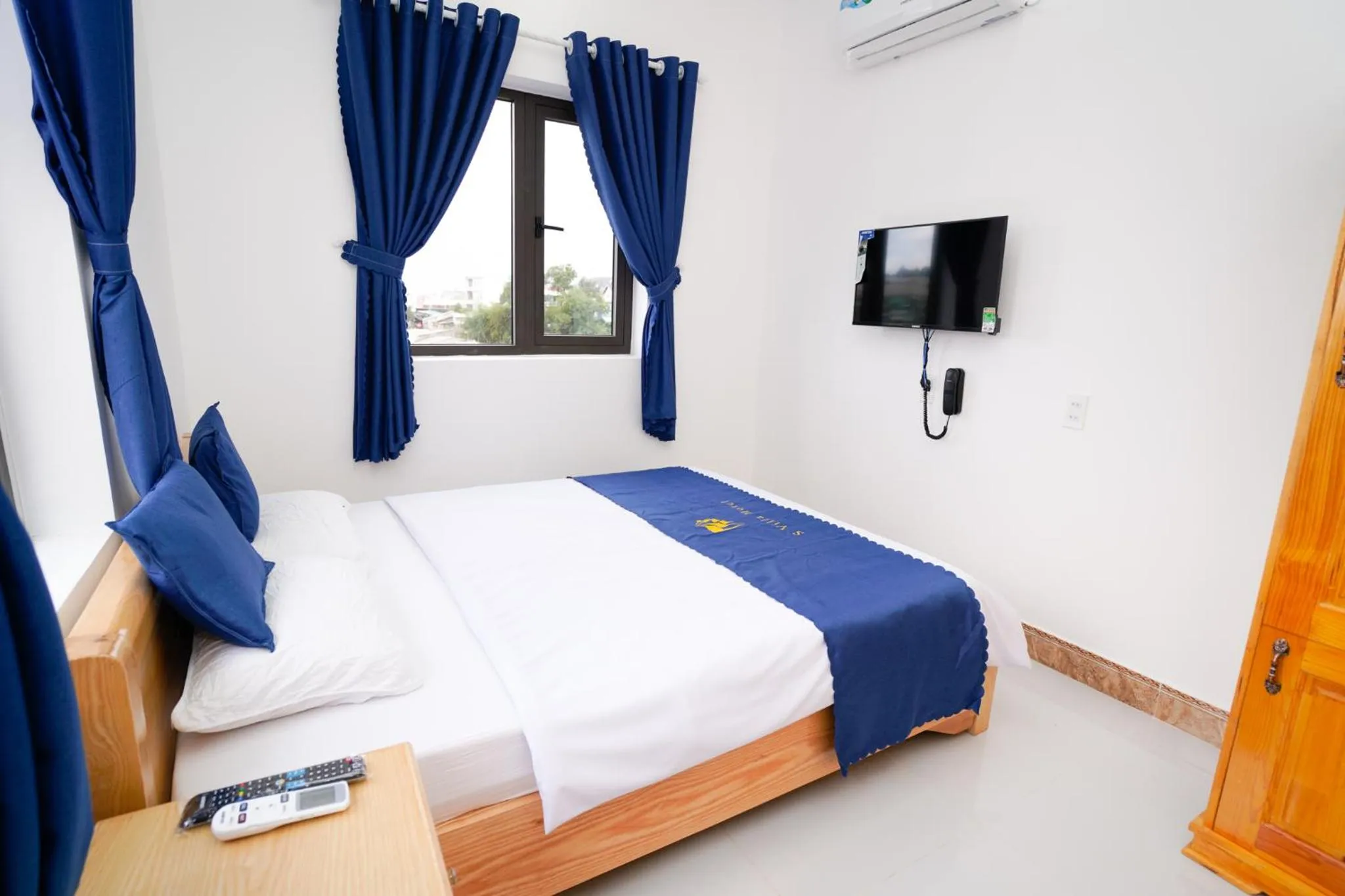 Bed in S Villa Hotel