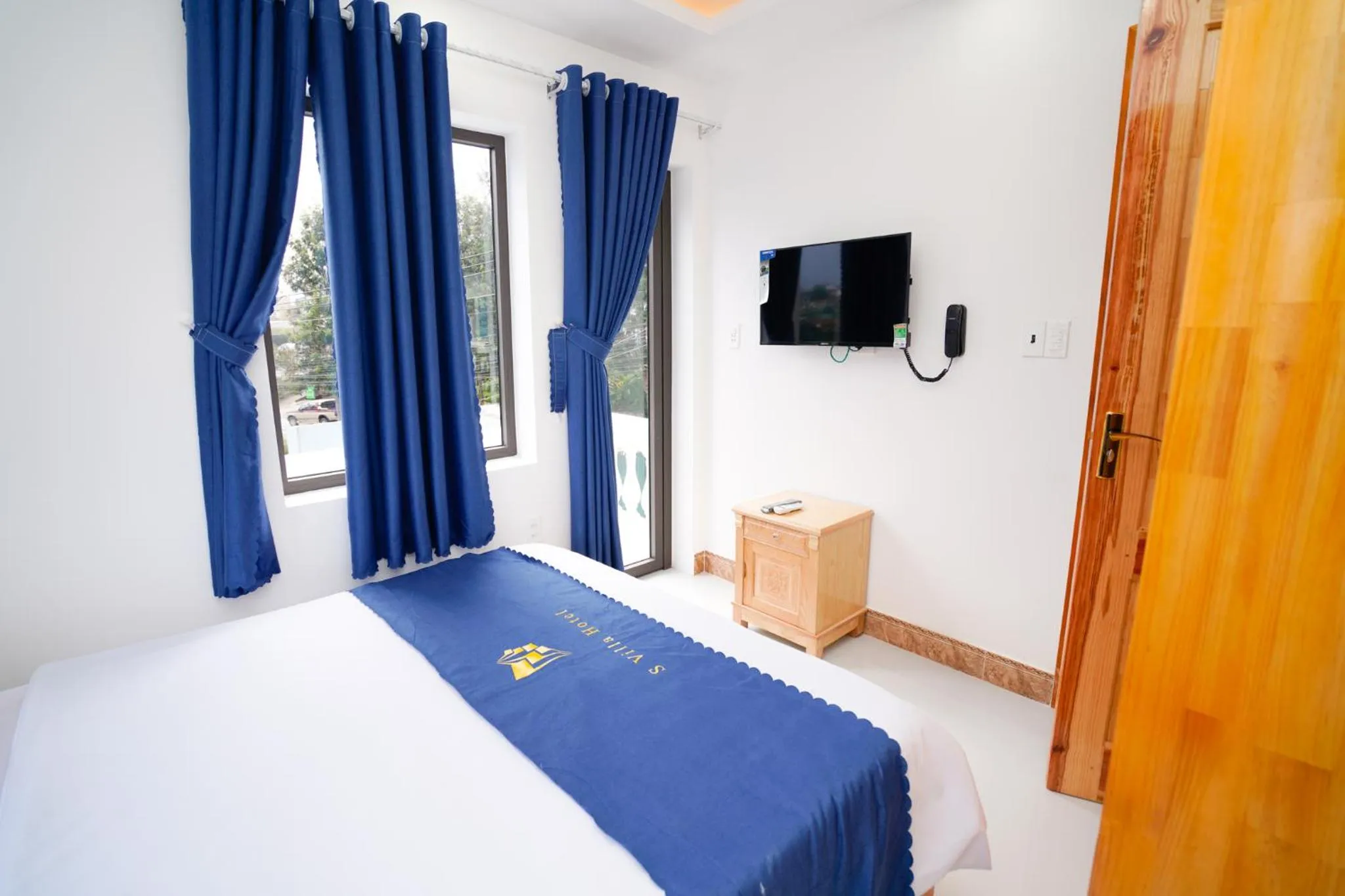 Bed in S Villa Hotel