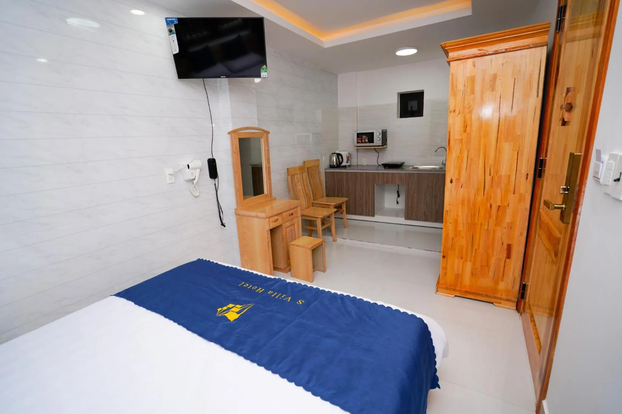 Bed in S Villa Hotel