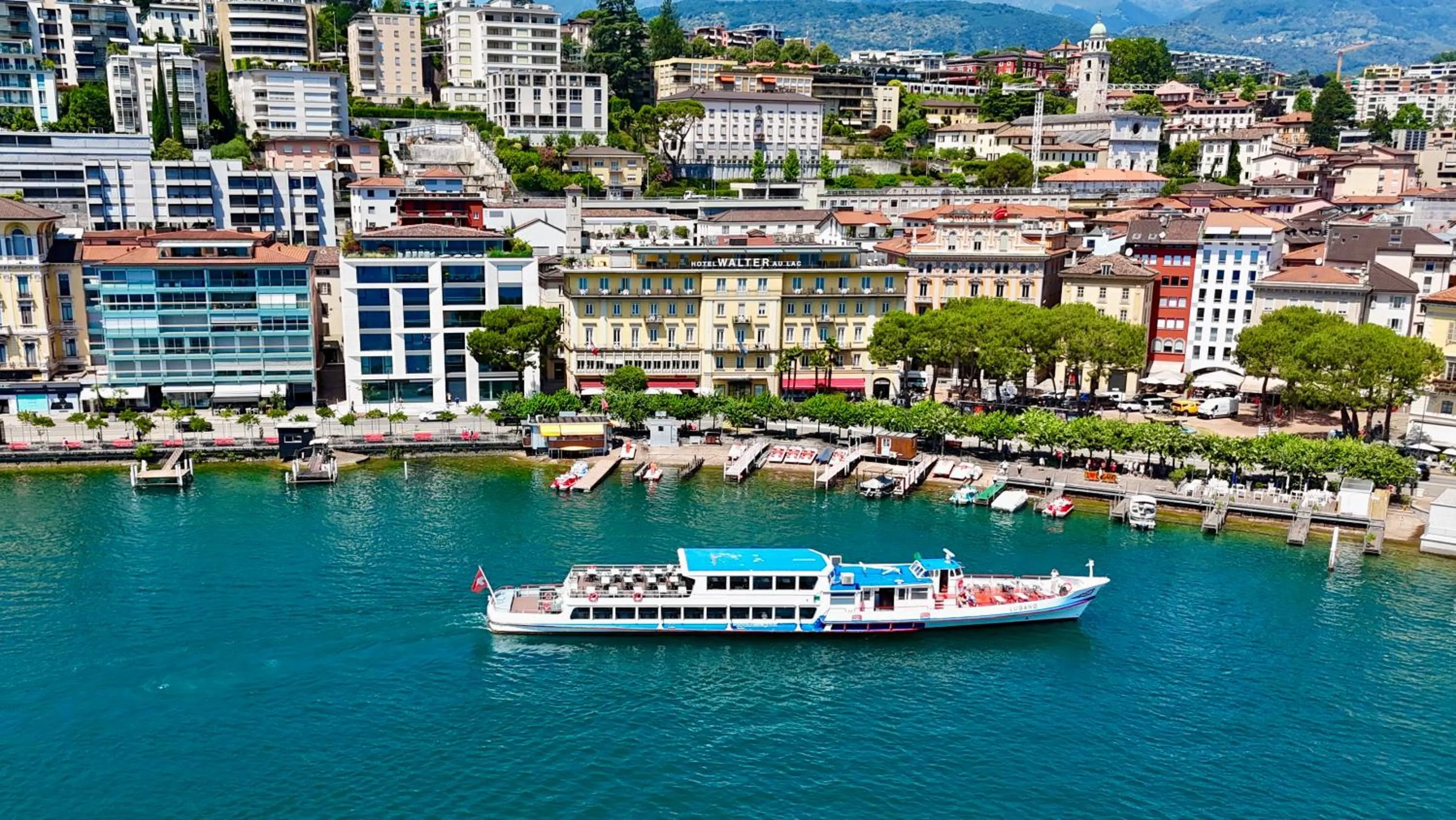 Facade/entrance in Hotel Walter Au Lac