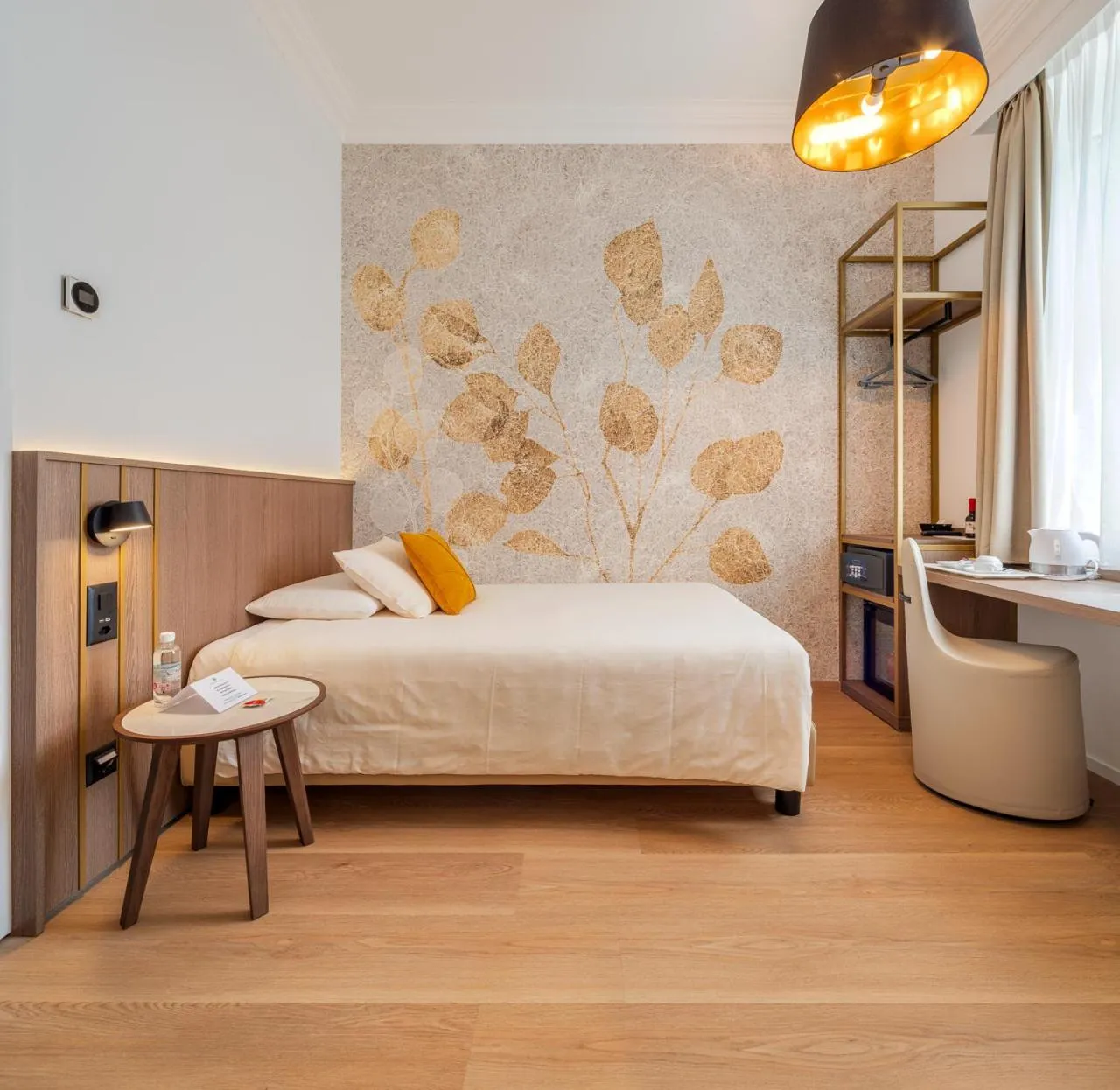 Bed in Hotel Walter Au Lac