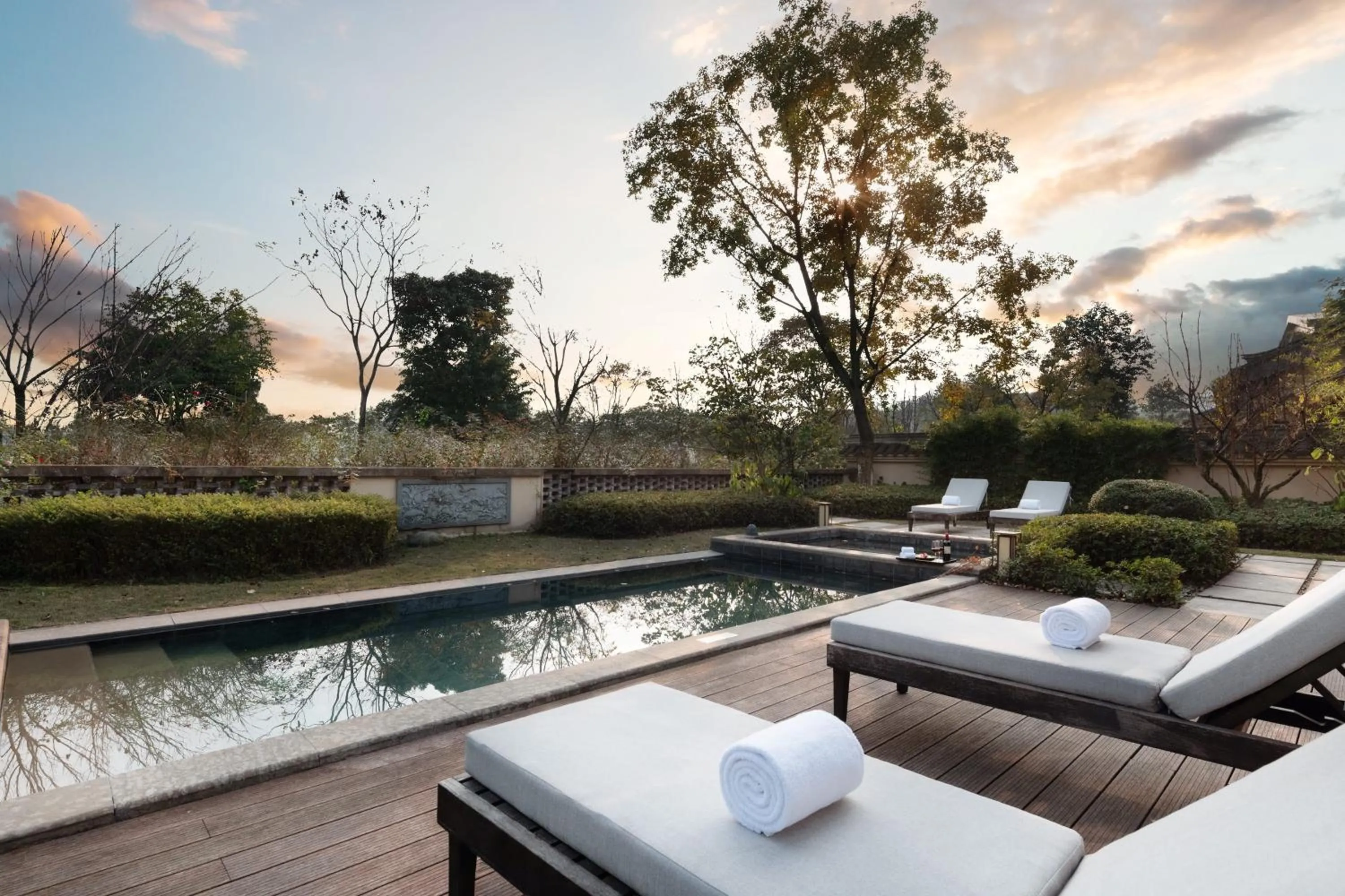 Guiyu Two-bedrooms Detached Villa in Song Hotel Chengdu Qingcheng